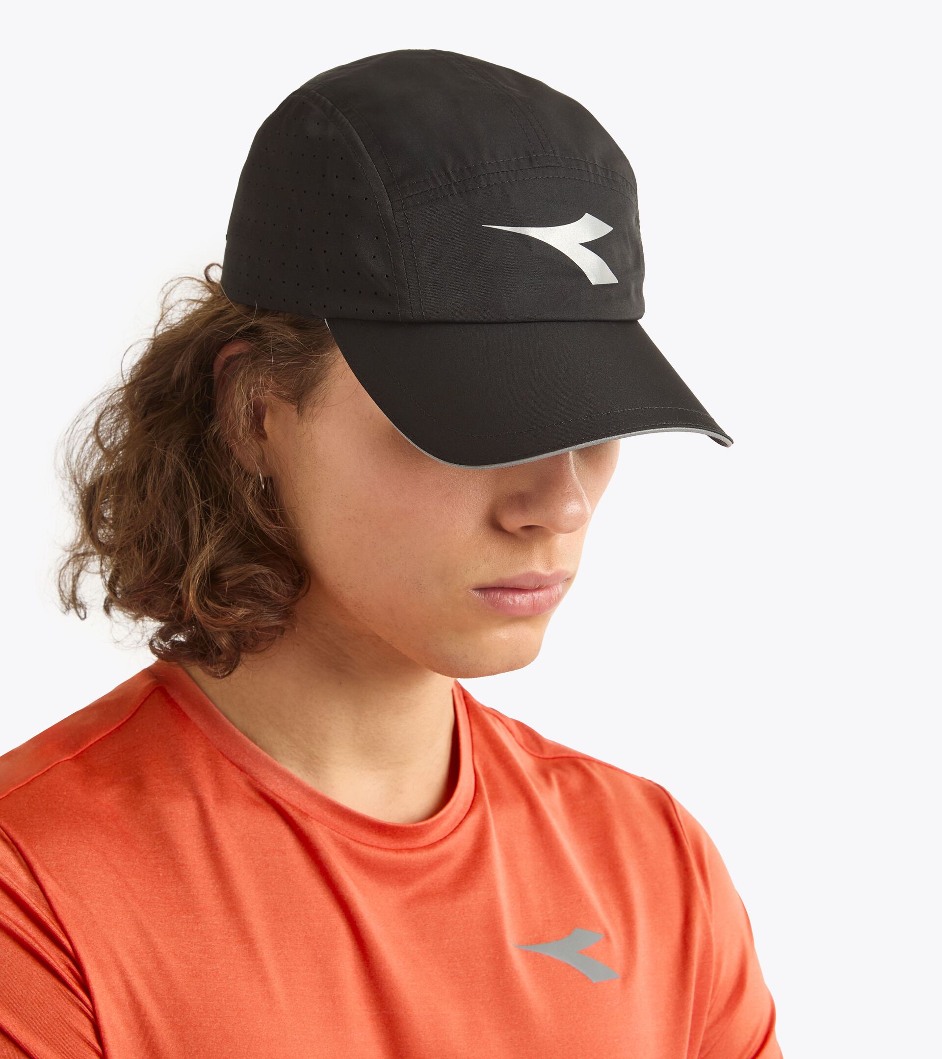 Casquette de running - Pour tous les genres RUNNING CAP NOIR - Diadora
