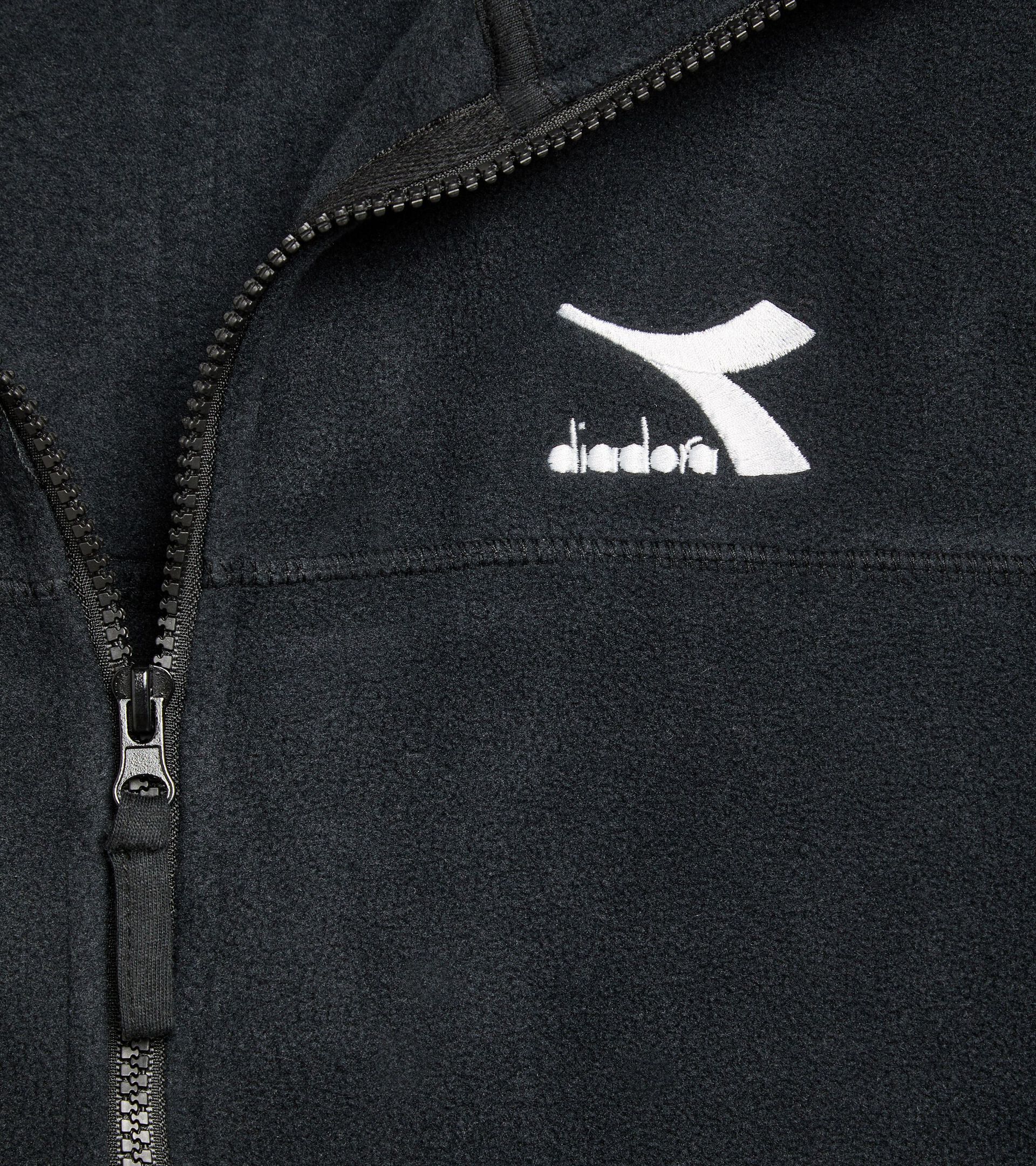 Fleece - Women L.MICROPOLAR FLEECE SLIT BLACK - Diadora