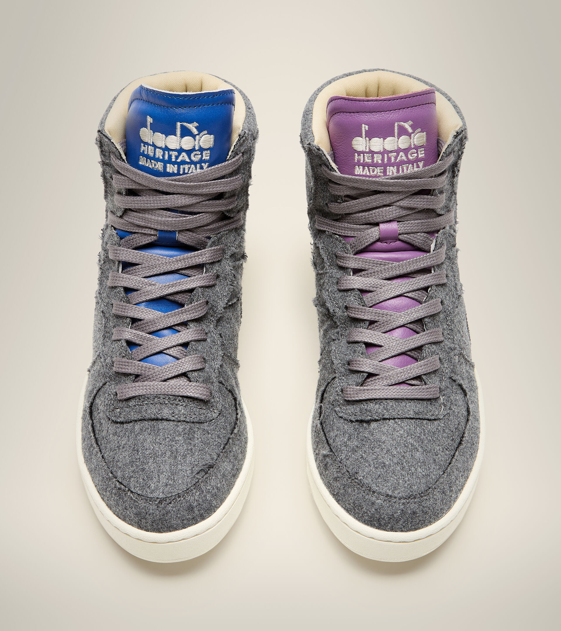 Made in Italy Heritage Shoe - Unisex MI BASKET ITALIA VALDILANA ICE GRAY - Diadora
