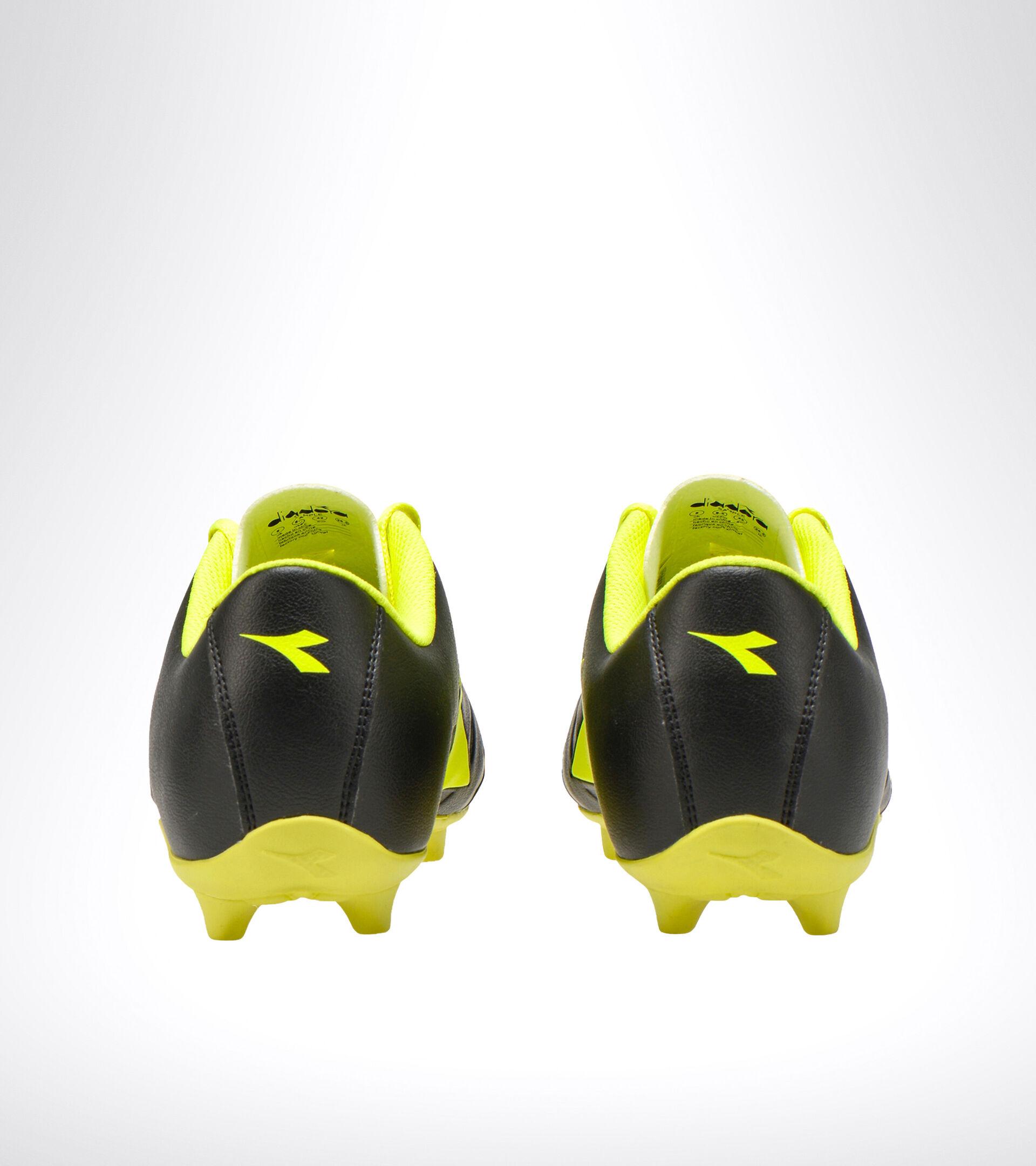 Chaussures de football pour terrains durs PICHICHI 3 MD NOIR/JAUNE FLUO DIA - Diadora