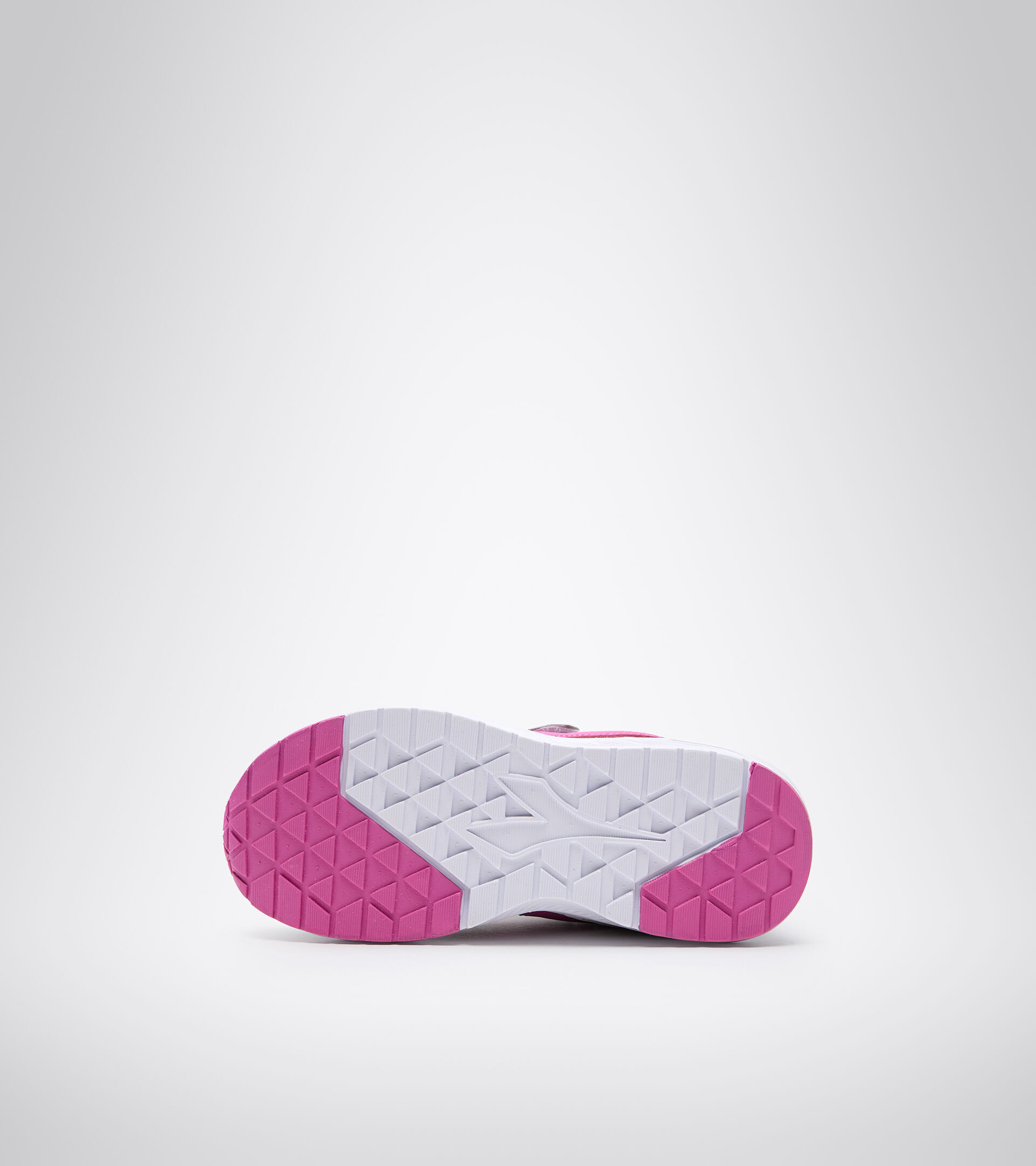 Running shoe - Kids FALCON JR V SILVER DD/MAGENTA - Diadora