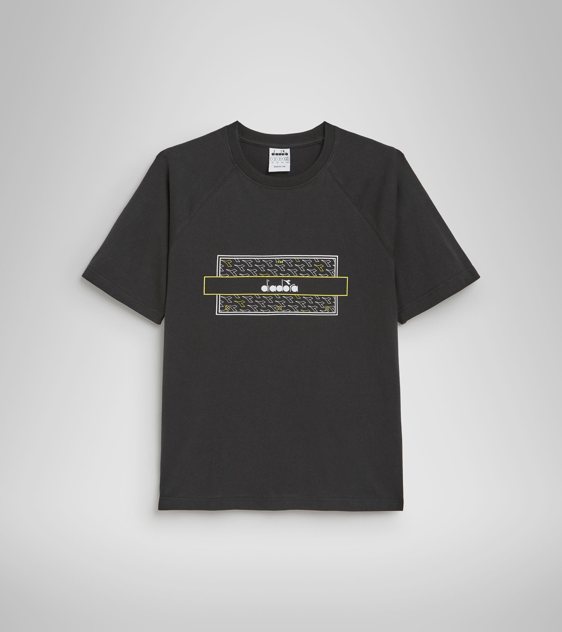 Cotton and polyester T-shirt - Men’s T-SHIRT SS URBANITY BLACK - Diadora