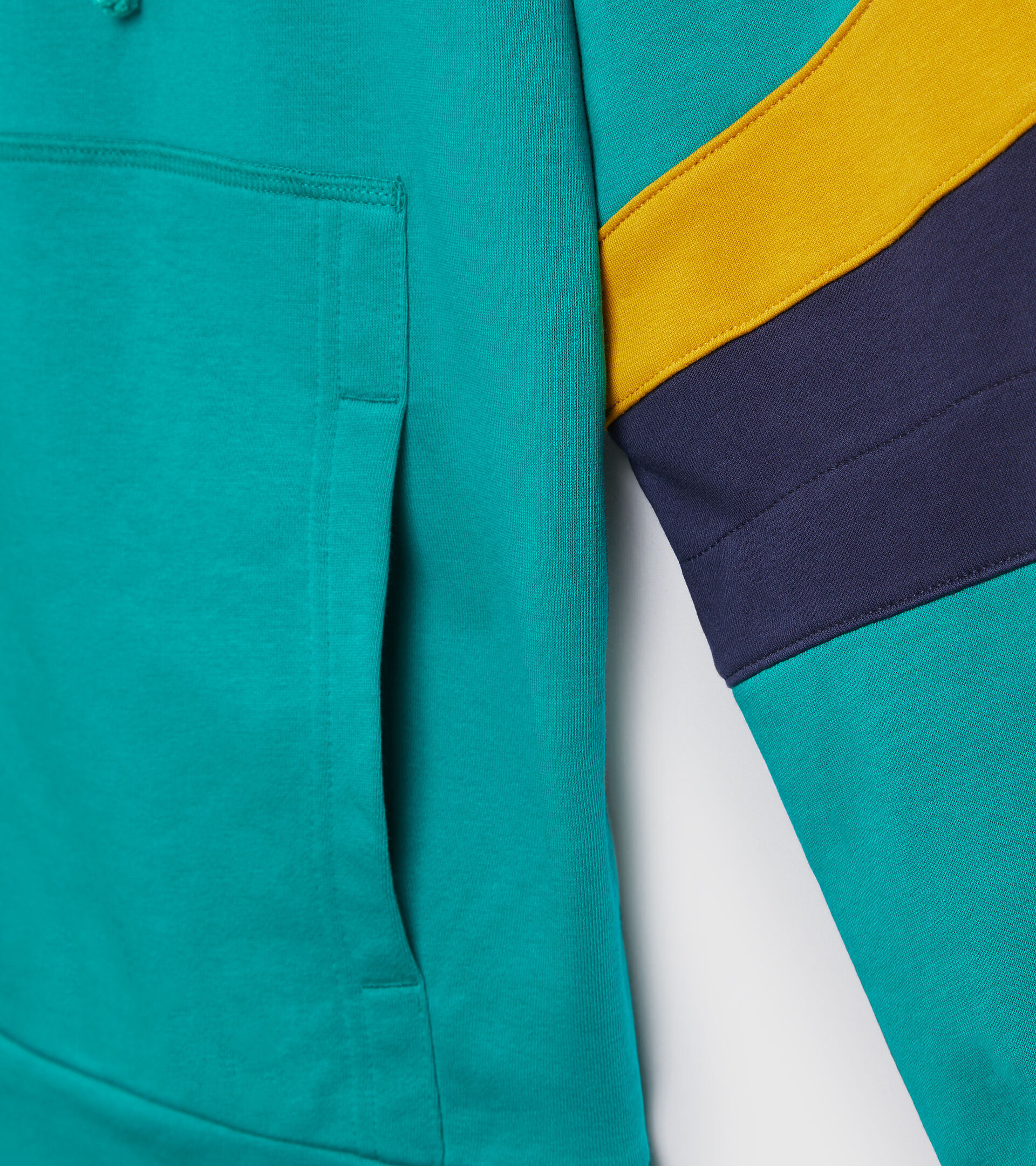 Hooded sweatshirt - Men HOODIE SWEAT SHIELD GREEN SHADOW - Diadora