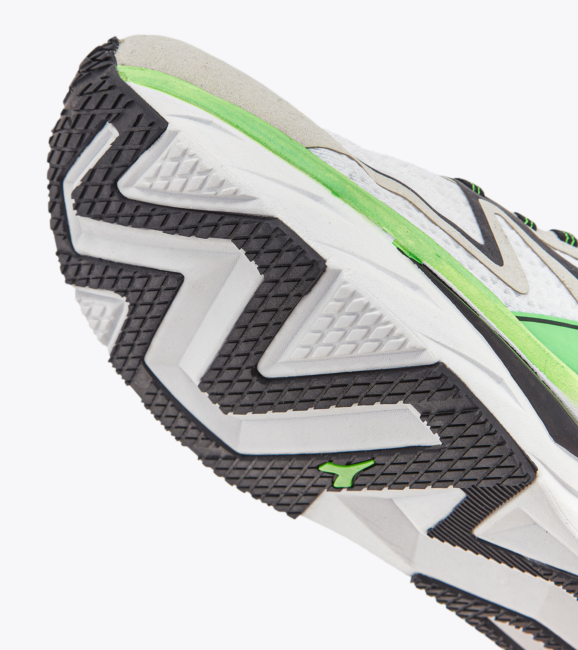 Made in Italy Running shoes - Unisex ATOMO V7000 WHITE/GREEN FLUO/BLACK - Diadora