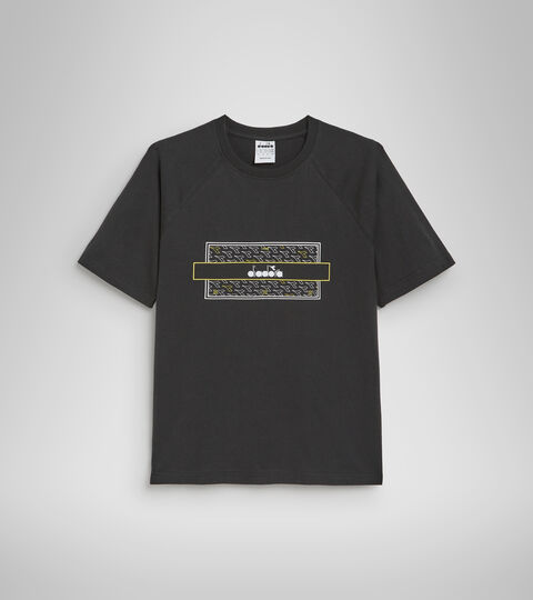 T-SHIRT SS URBANITY, BLACK Cotton and polyester T-shirt - Men’s T-SHIRT SS URBANITY BLACK - Diadora