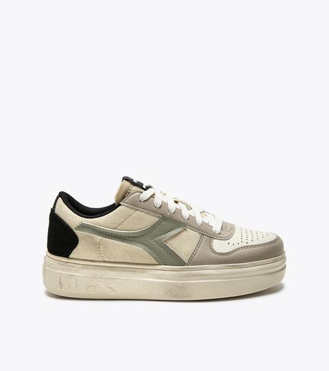 Sporty sneakers - Women MAGIC BOLD DUNES WN BONE WHITE/ABBEY STONE - Diadora