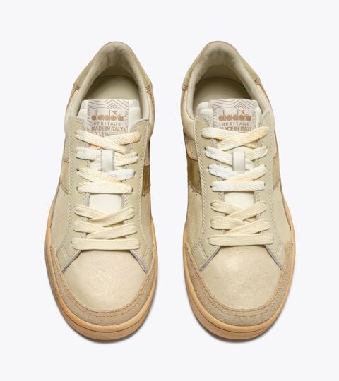 Heritage Leather Sneakers - Made In Italy - All-gender
 PRESTIGE AGED ITALIA RICH GOLD - Diadora