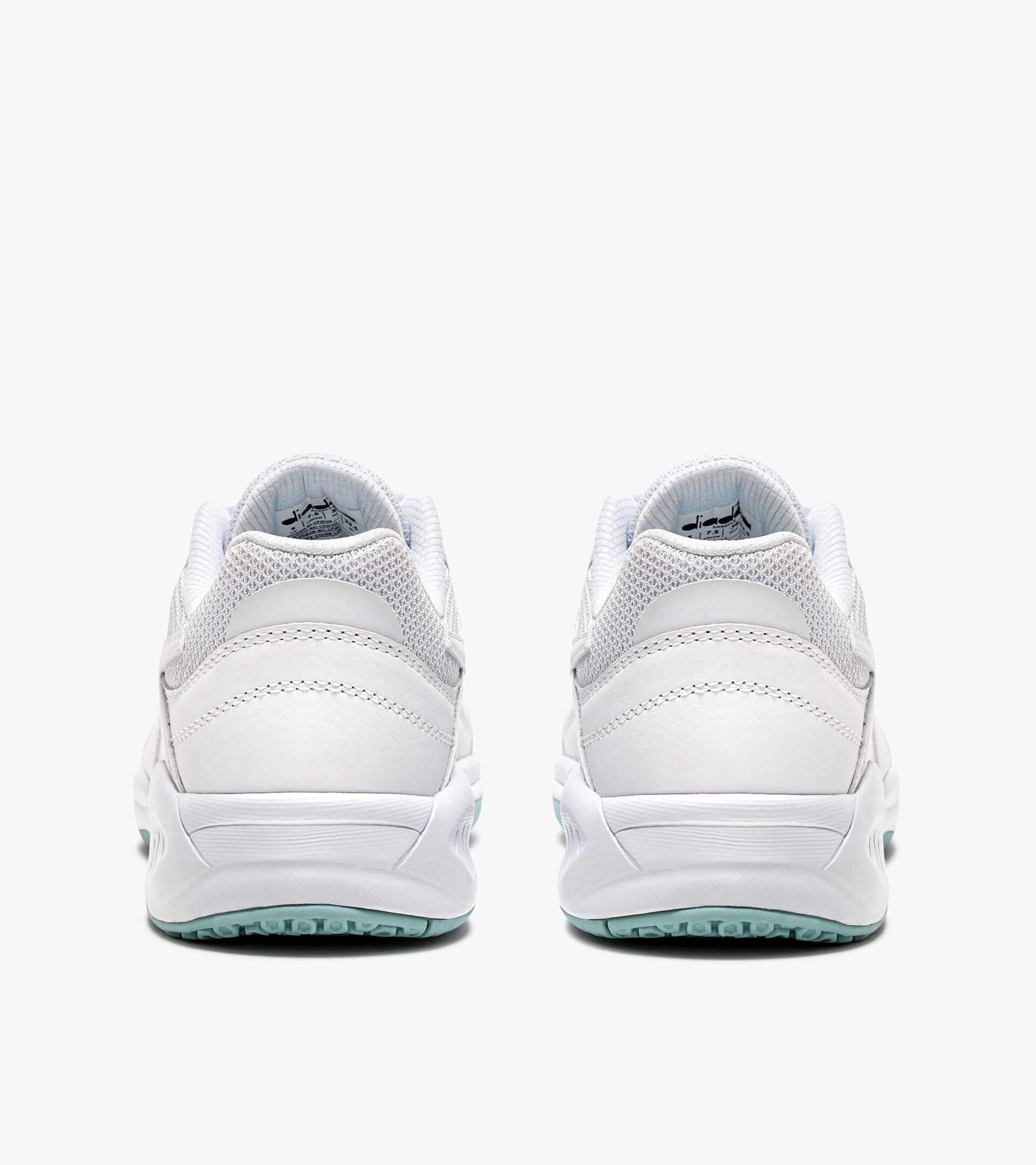 Tennis shoes - Woman SMASH 6 W WHITE/SURF SPRAY - Diadora
