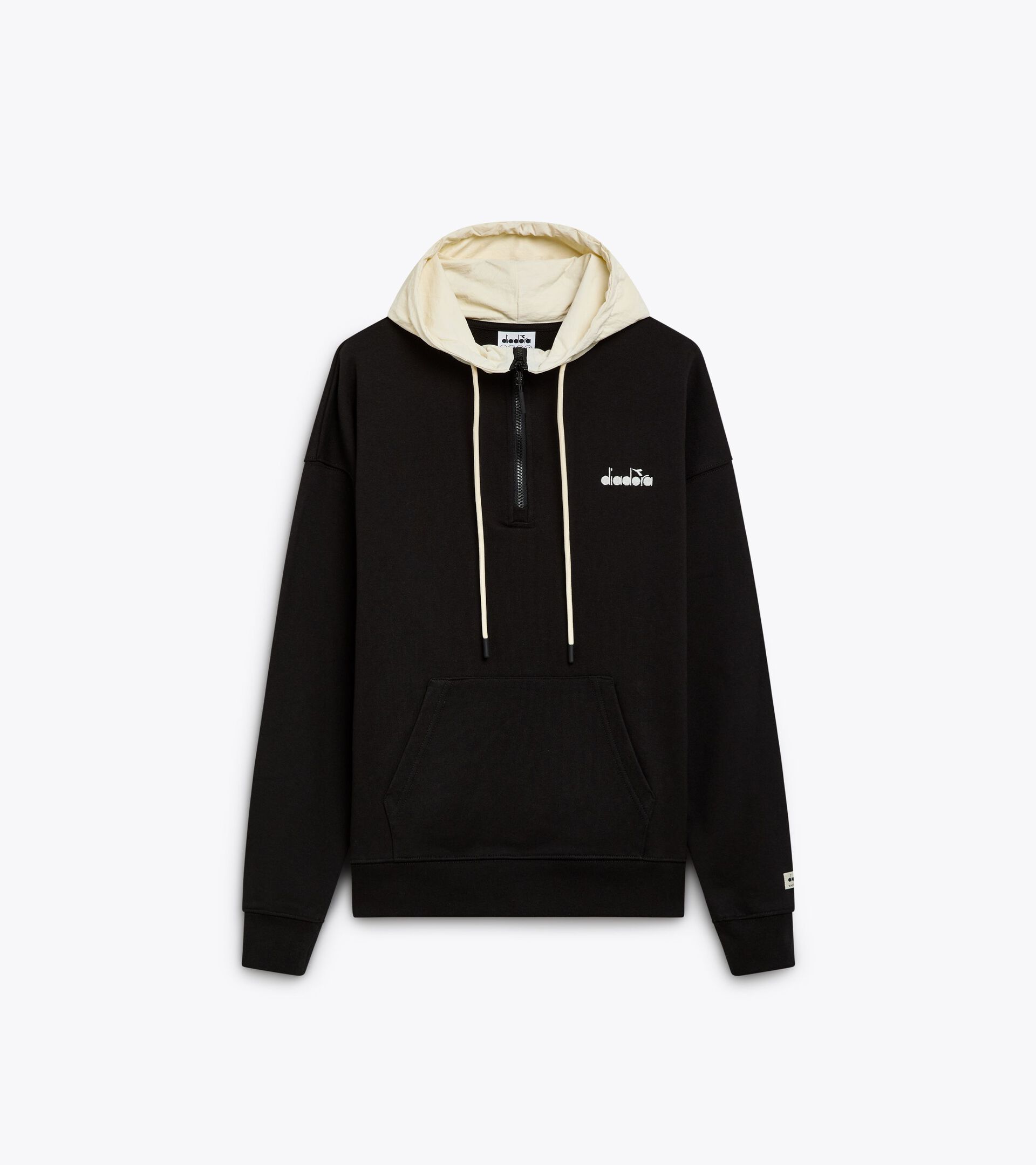 Sudadera con capucha - Made in Italy - Gender neutral HOODIE HZ LEGACY NEGRO - Diadora