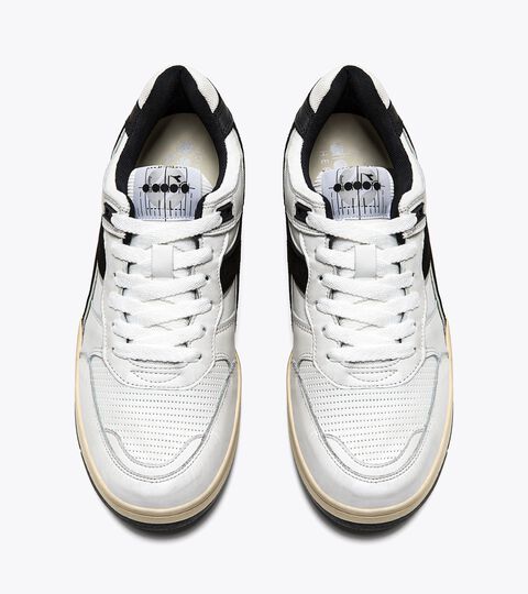 B.560 USED, BLANC/NOIR (C0351). Chaussures Heritage - Unisexe B.560 USED BLANC/NOIR (C0351). - Diadora