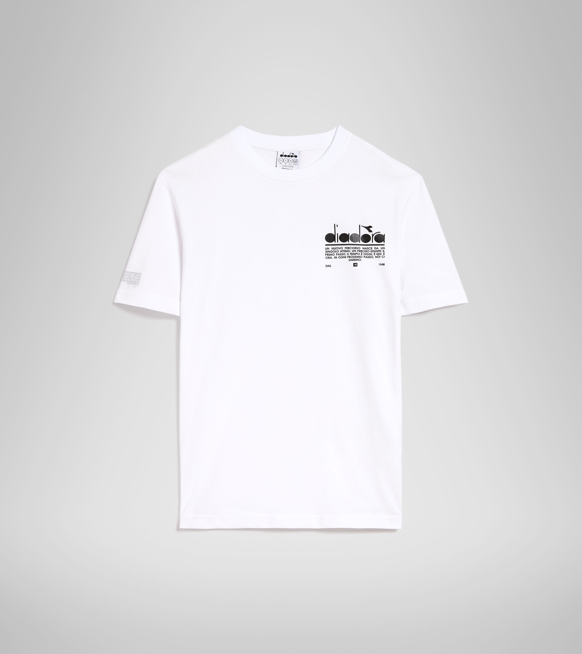 T-shirt en Coton - Unisexe T-SHIRT SS MANIFESTO BLANC VIF - Diadora