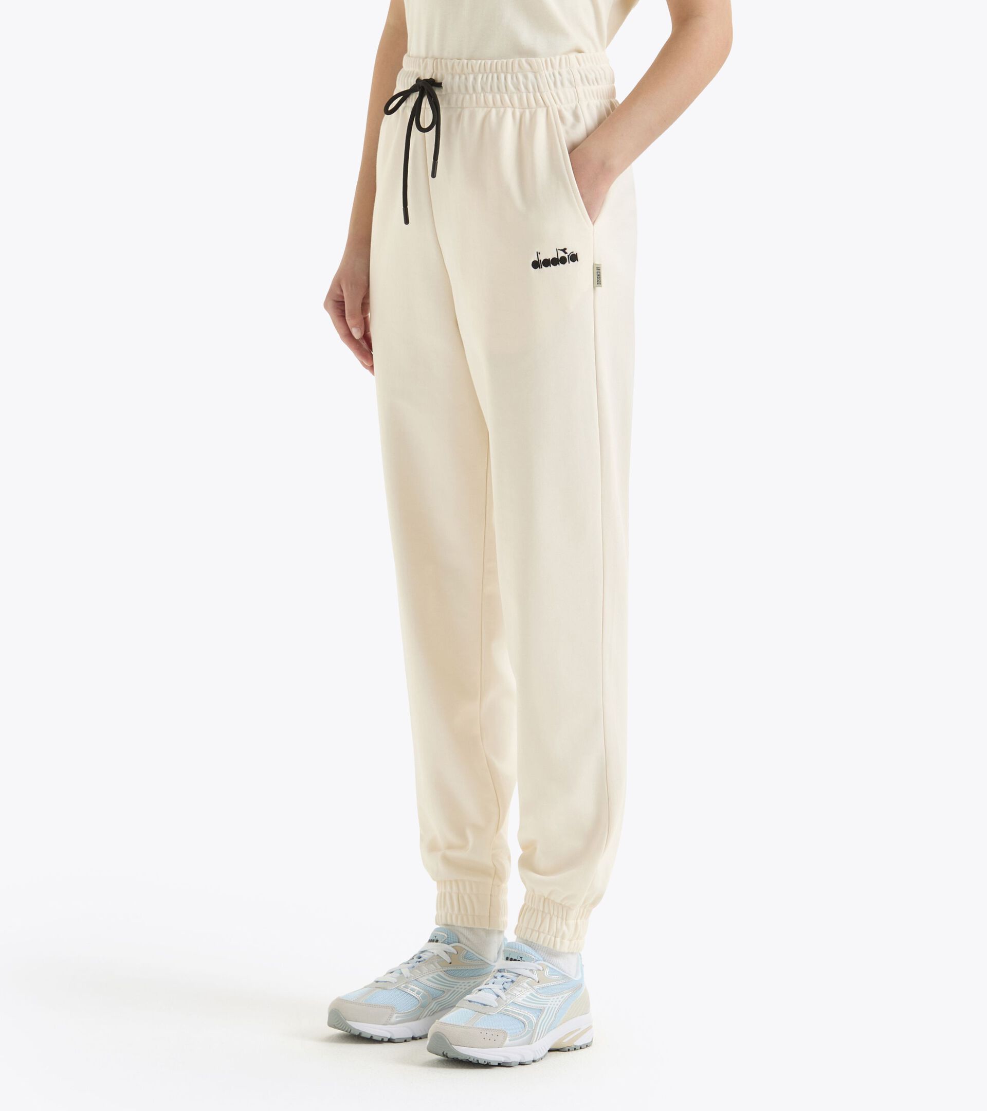 Pantaloni sportivi - Gender Neutral TRACK PANTS 80S BIANCO SOSPIRO - Diadora