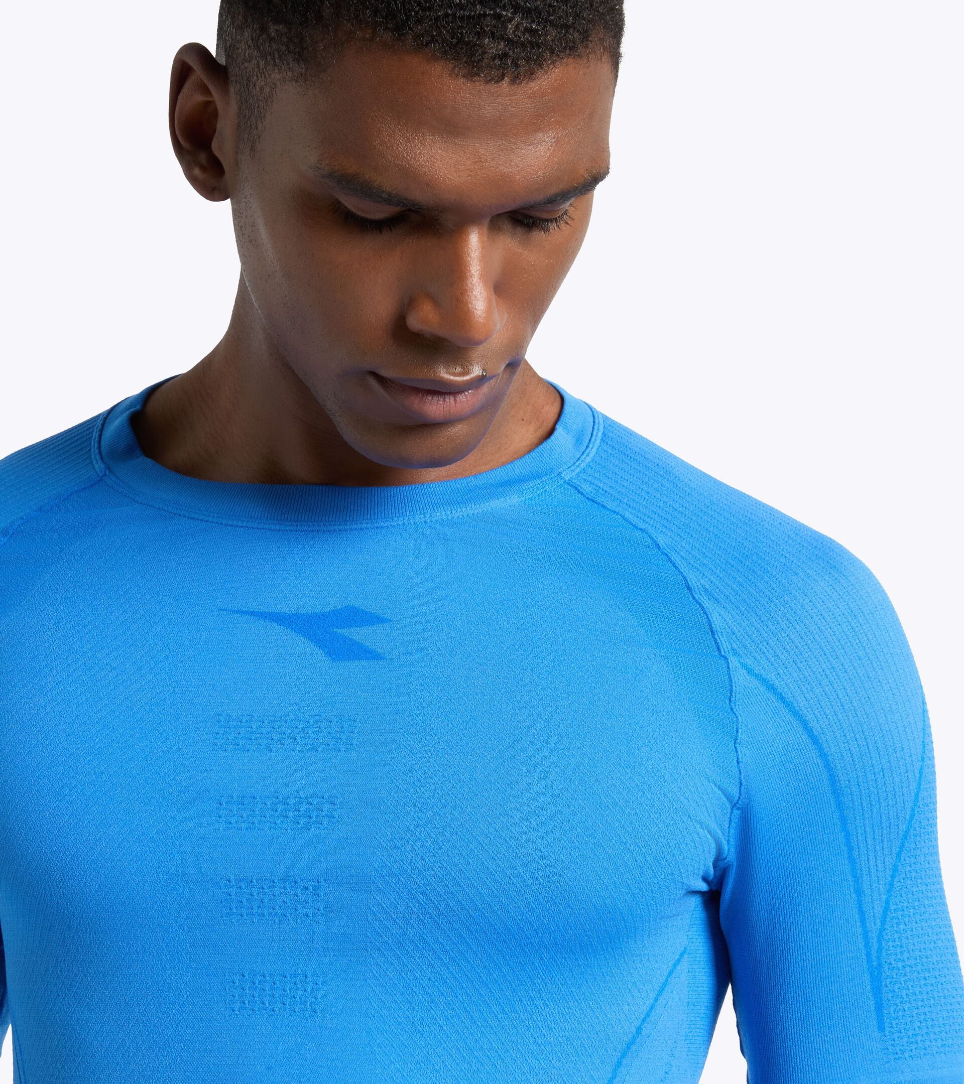 Made In Italy t-shirt - Running - Men&rsquo;s
 STRATOZERO SS T-SHIRT SKY-BLUE FIORDALISO - Diadora