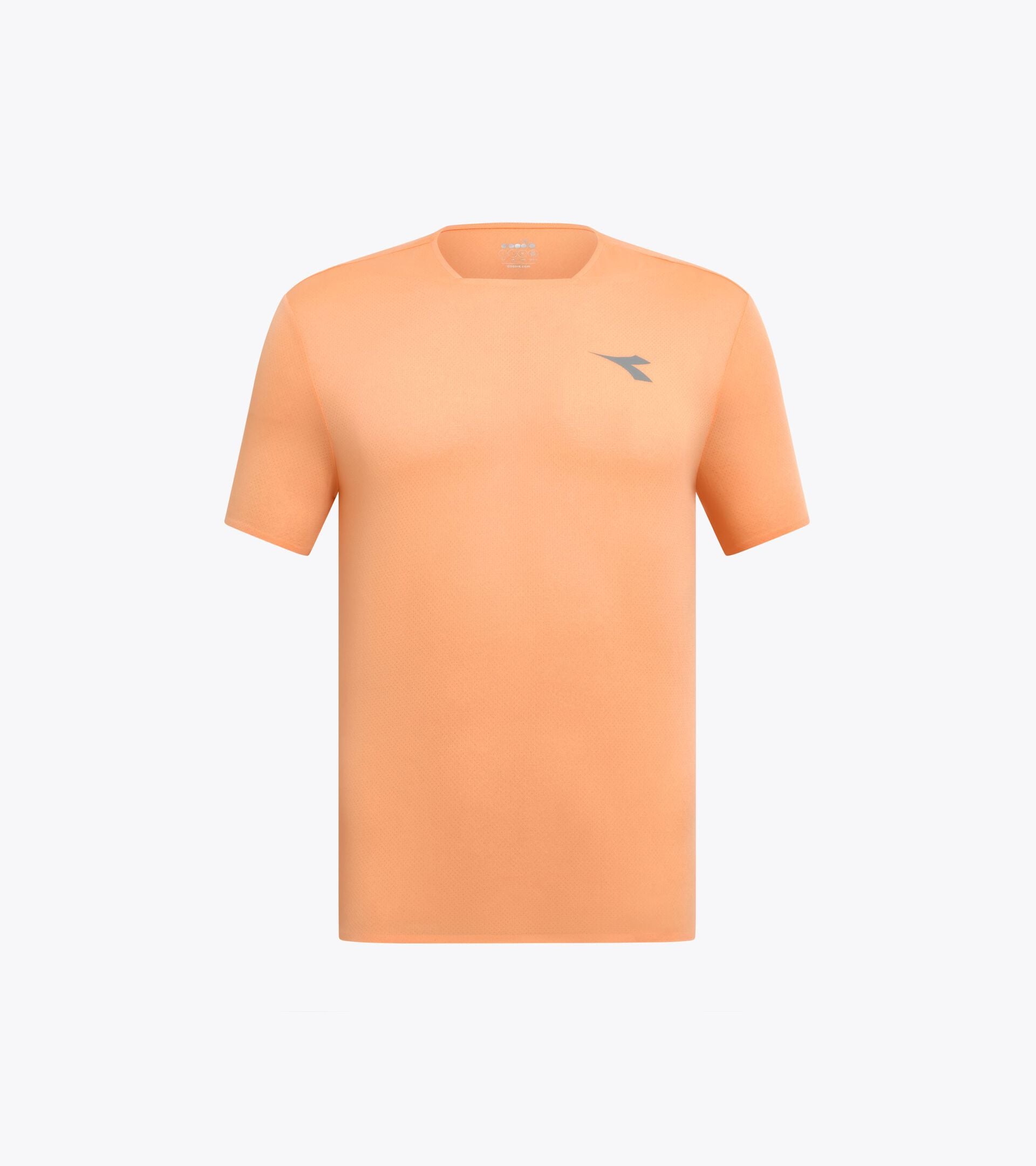Super Light FIBRAZERO t-shirt  - Running - Men&rsquo;s SS T-SHIRT SUPER LIGHT FIBRAZERO PEACH COBBLER - Diadora