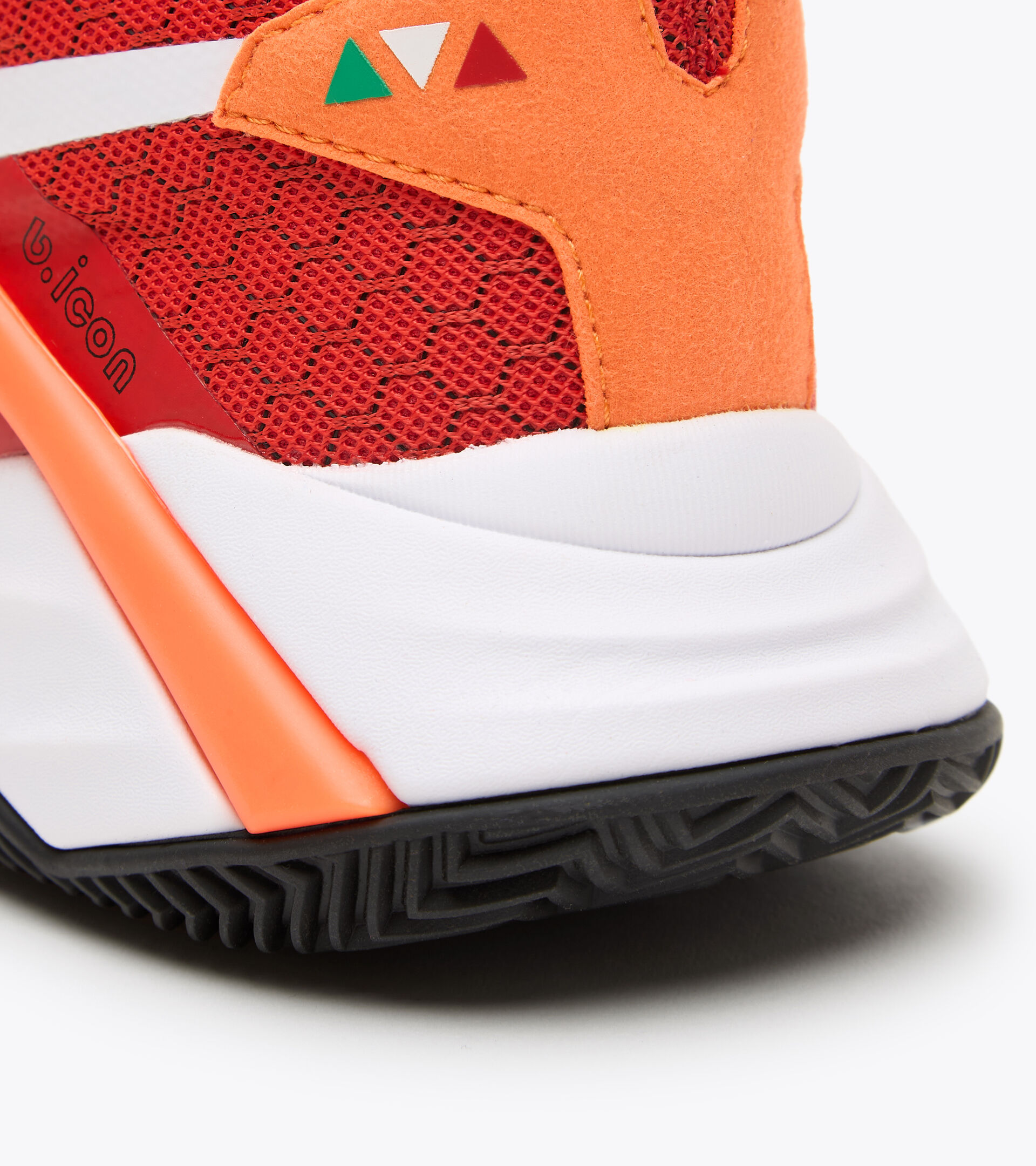 Tennis shoes - Men B.ICON CLAY FIERY RED/WHITE/BLACK - Diadora
