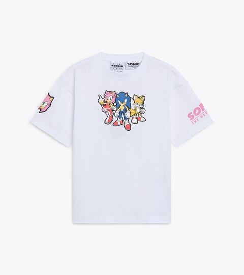 Short-sleeved T-shirt - Boys and girls JU. T-SHIRT SS SONIC CASHMERE ROSE - Diadora