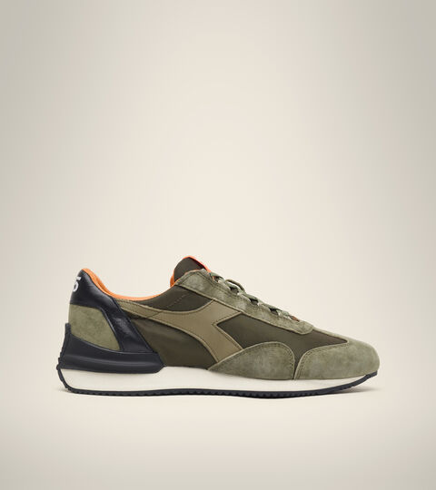 Chaussures Heritage Made in Italy - Unisexe EQUIPE MAD ITALIA NUBUCK SW OLIVINE - Diadora