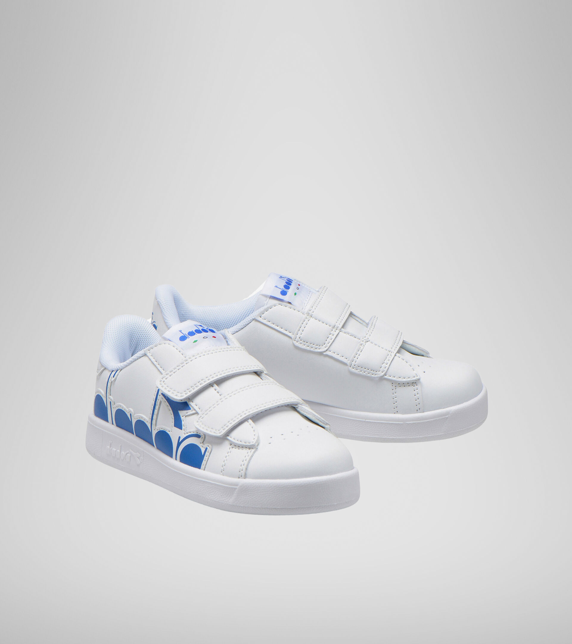 Sports shoe - Unisex kids GAME P BOLDER PS WHITE/MICRO BLUE - Diadora
