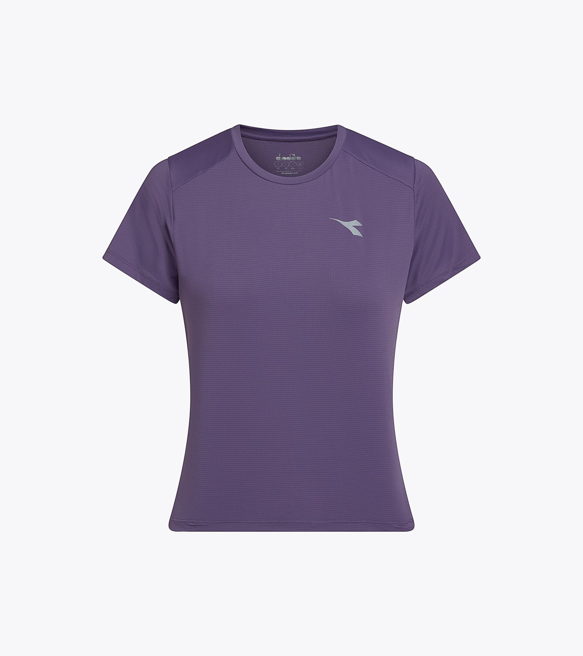 T-shirt technique hautes performances - Entra&icirc;nement - Femme L. SS TECH T-SHIRT COMPOTE DE RAISIN - Diadora