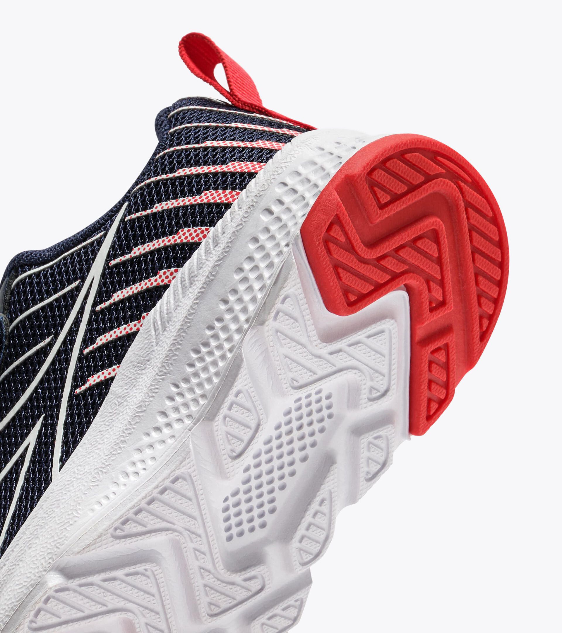 Kids&rsquo; sports shoe - 1 to 3 years
 FALCON 6 I BLUE CORSAIR/WHITE - Diadora