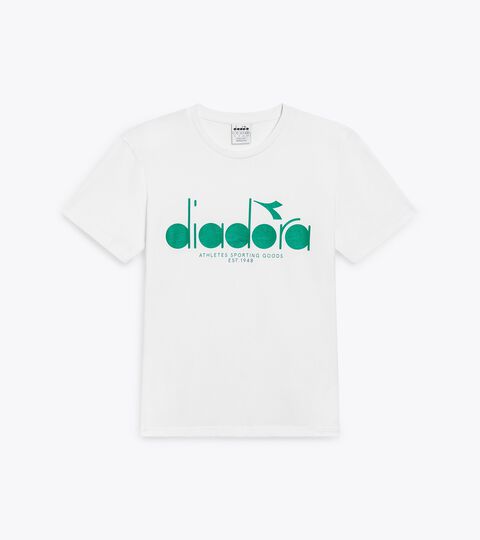 T-SHIRT SS LOGO, STRAHLEND WEISSE T-Shirts - alle Geschlechter T-SHIRT SS LOGO STRAHLEND WEISSE - Diadora