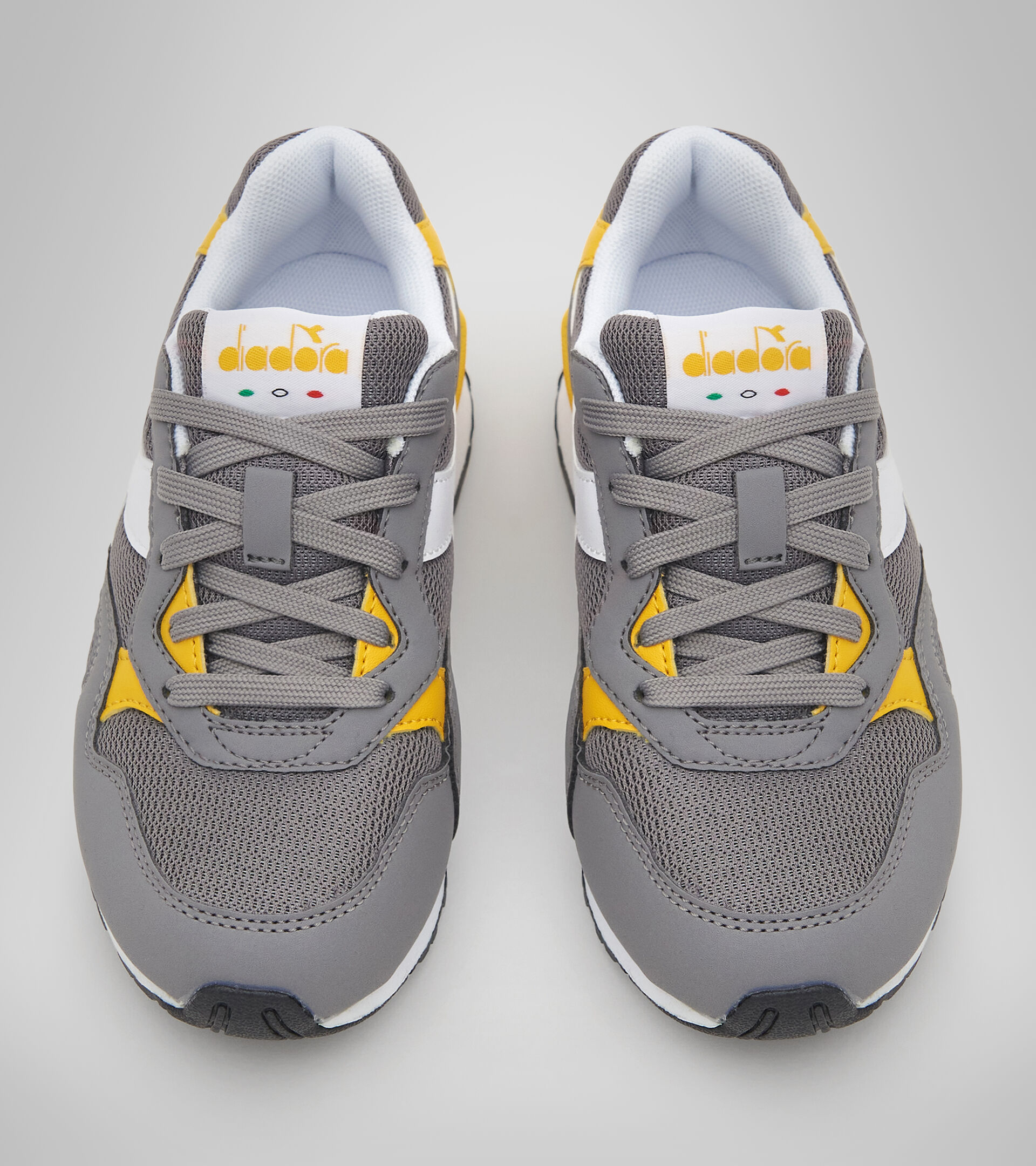 Sports shoes - Kids 4-8 years N.92 PS ICE GRAY/WHITE - Diadora