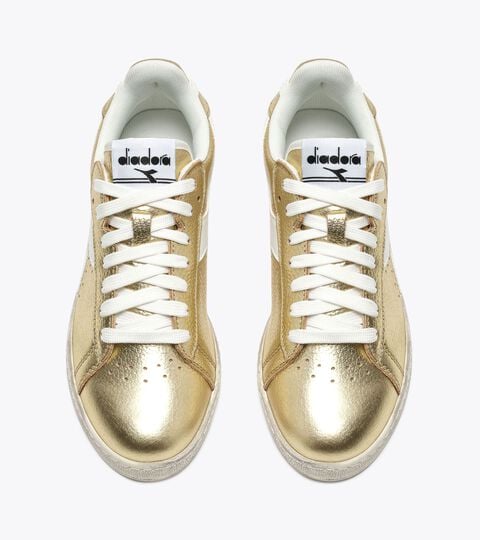 Retro-Tennis-Sneaker mit niedrigem Profil - Damen
 GAME LOW AURA WN REICH GOLD - Diadora
