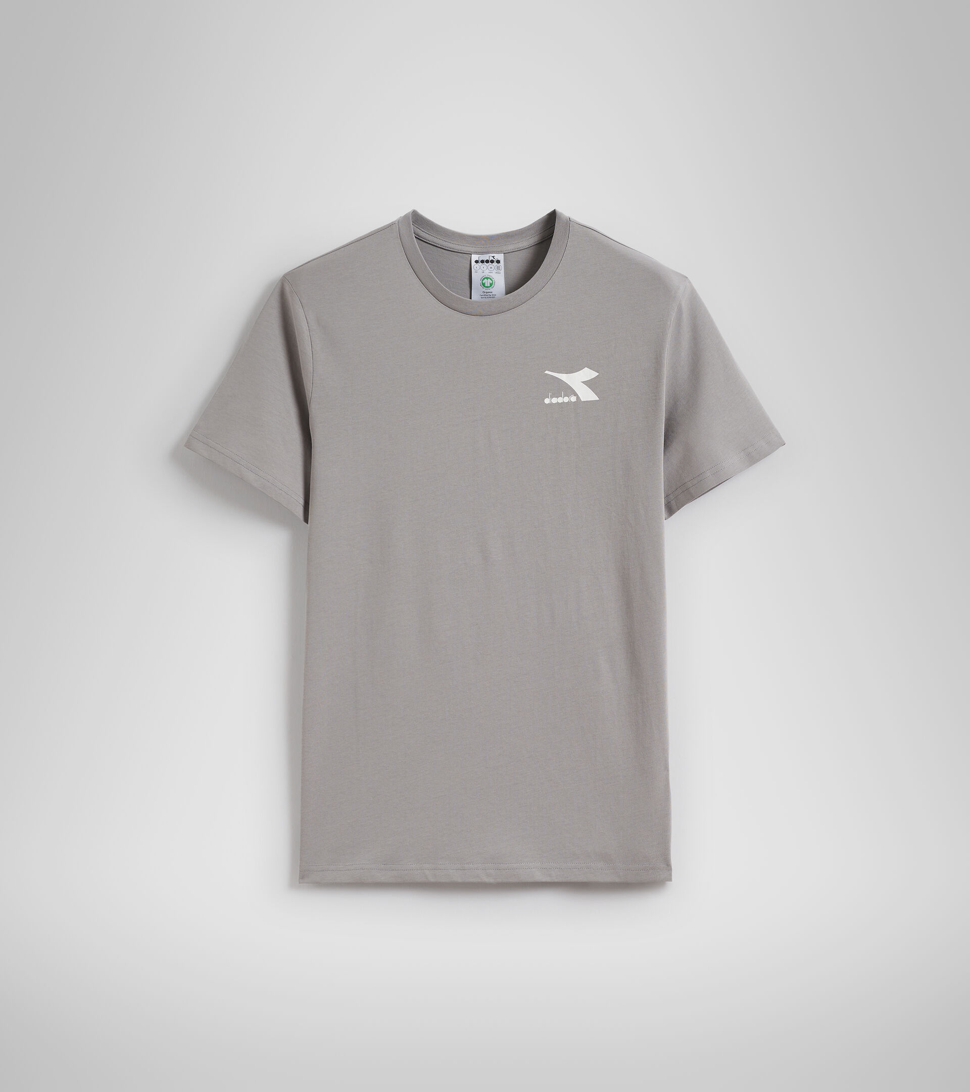 T-shirt - Men T-SHIRT SS CHROMIA GRAY MOUSE - Diadora