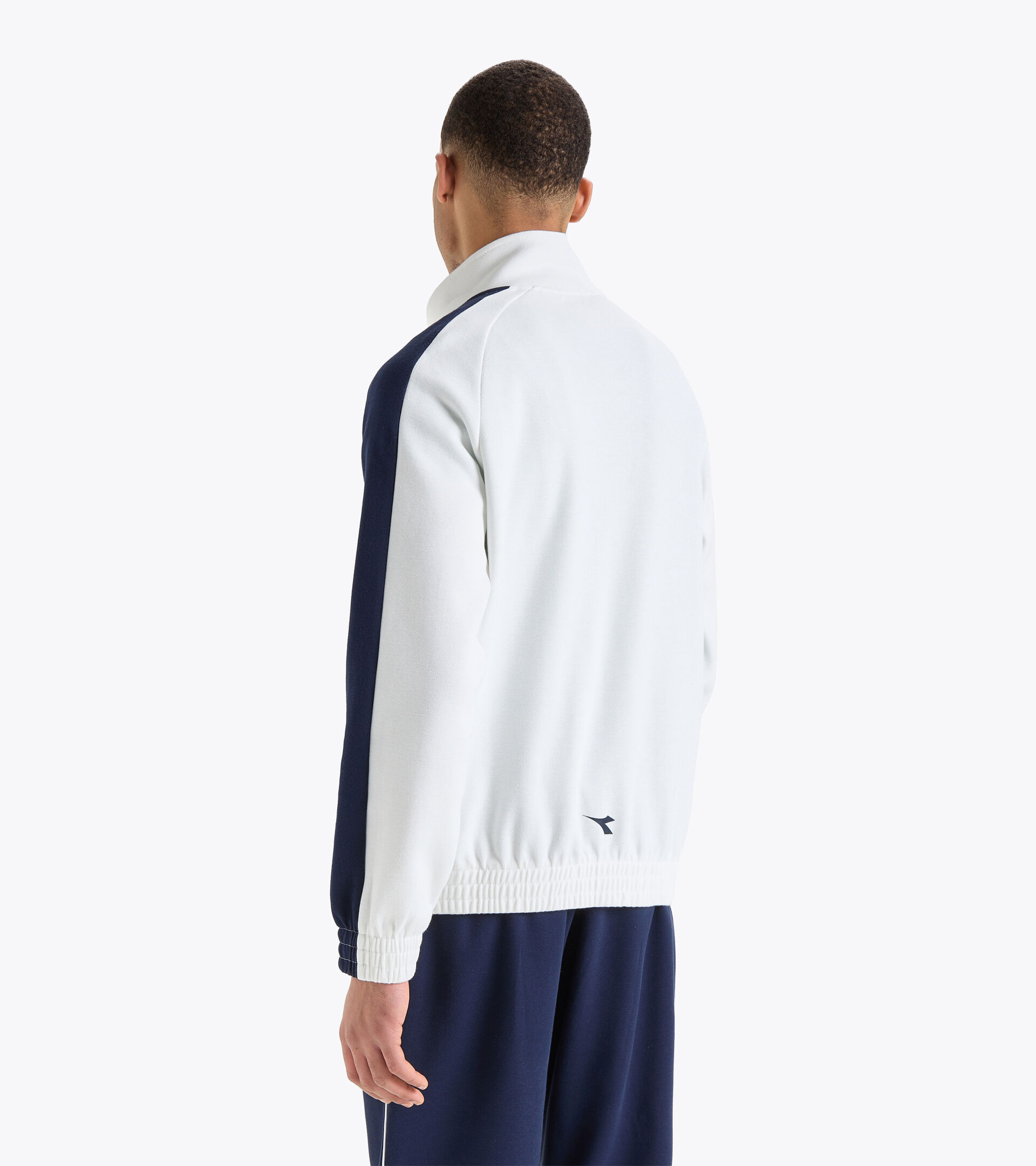 Tennis jacket - Men FZ JACKET OPTICAL WHITE - Diadora
