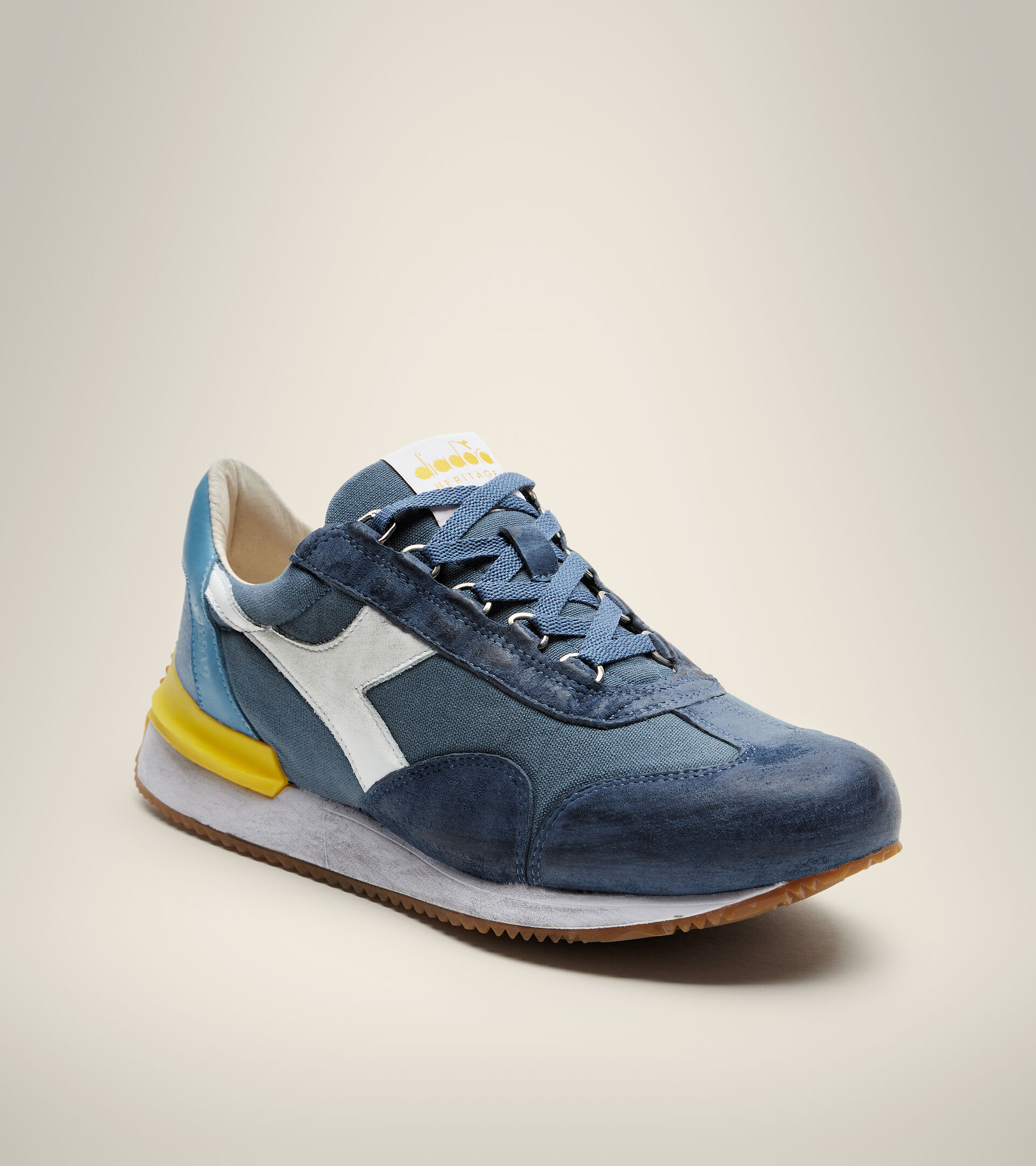 Heritage shoe - Unisex EQUIPE MAD BLUE ASH - Diadora
