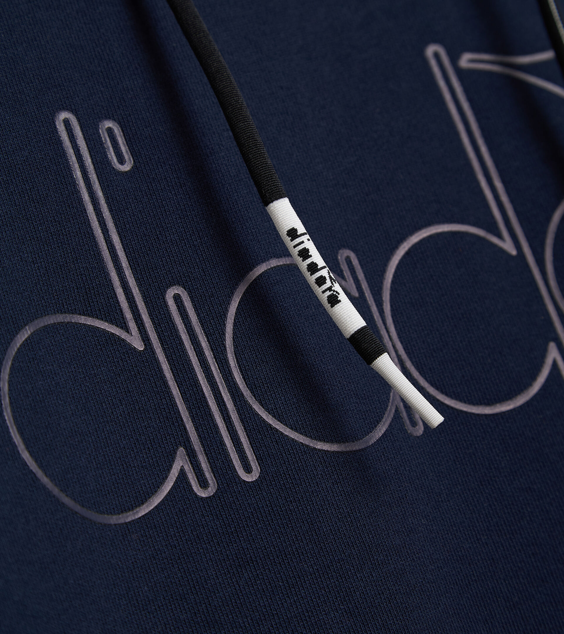 Hooded sweatshirt - Unisex HOODIE DIADORA HD CLASSIC NAVY - Diadora