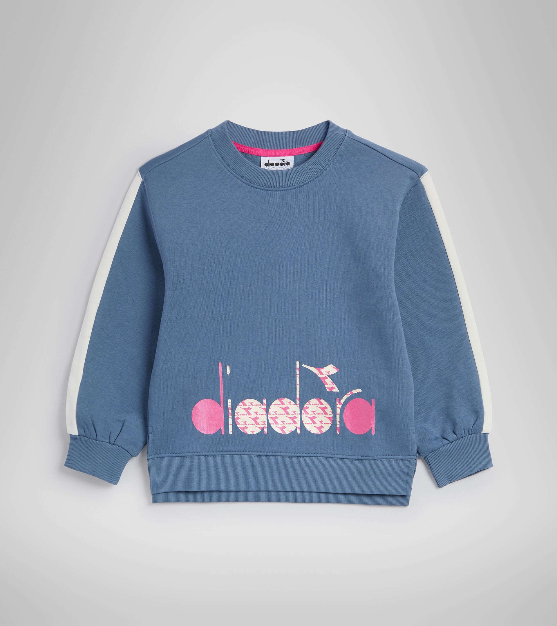 Sweater mit Rundhalsausschnitt - Kinder JG.SWEATSHIRT CREW TWINKLE PORZELLANBLAU - Diadora