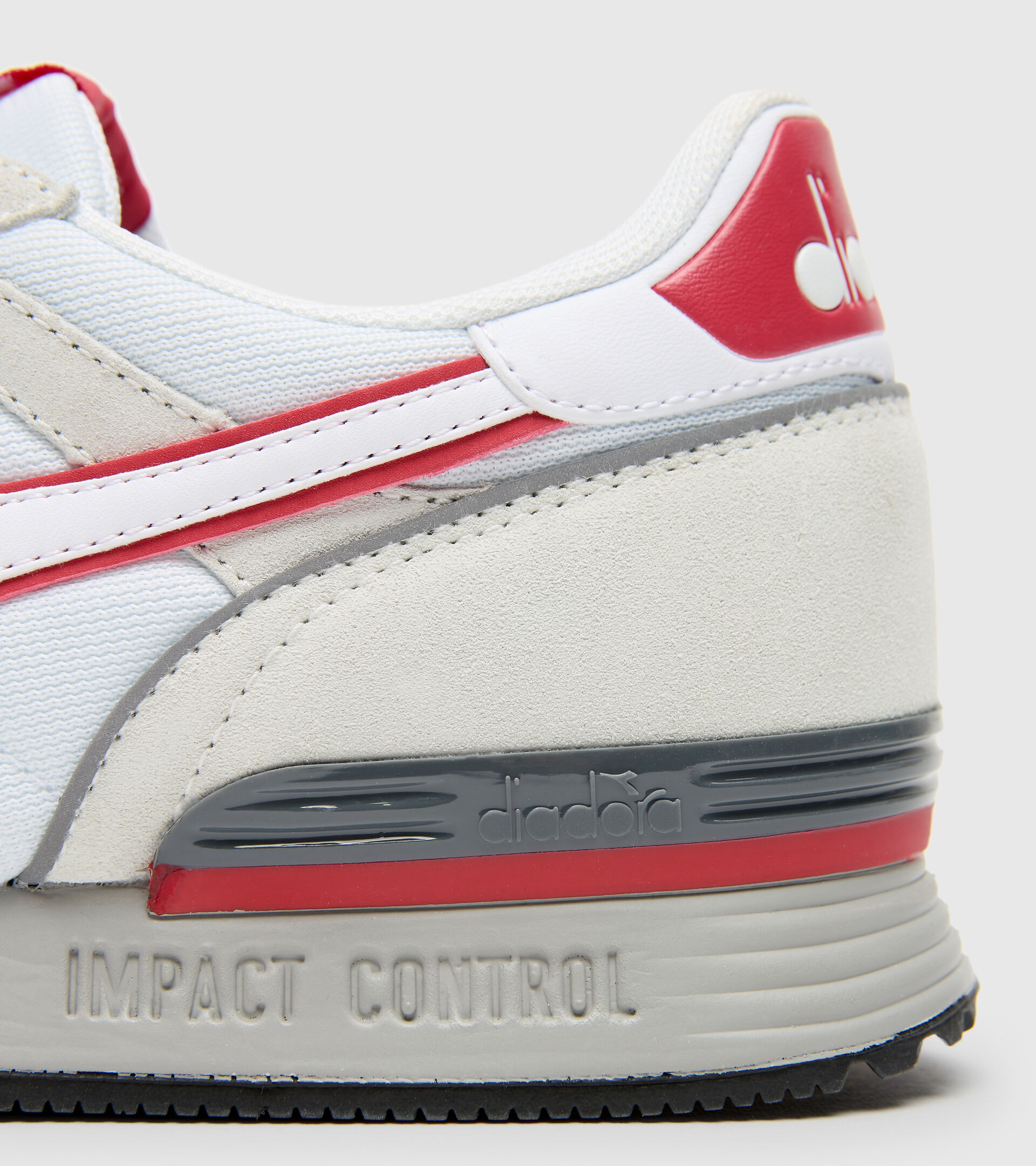 Sports shoe - Men TITAN WHITE/RED CAPITAL - Diadora