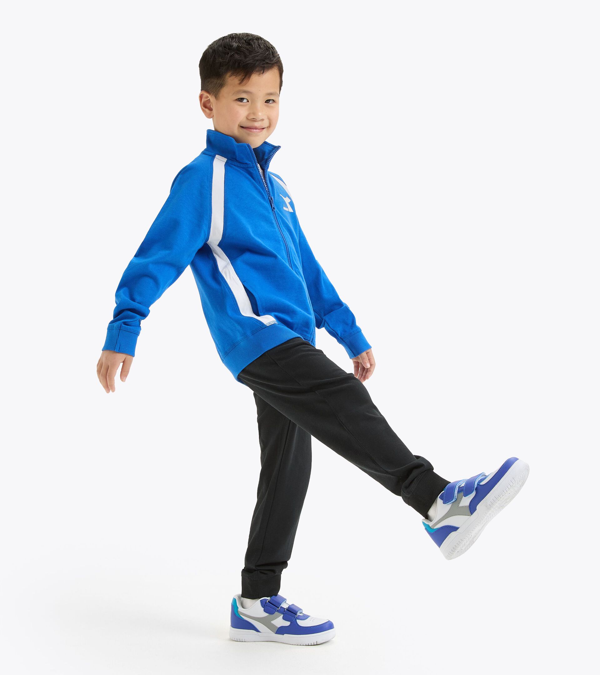 Trainingsanzug - unisex - Jungen/Mädchen
 JU.TRACKSUIT FZ CORE PRINZESSIN BLAU - Diadora