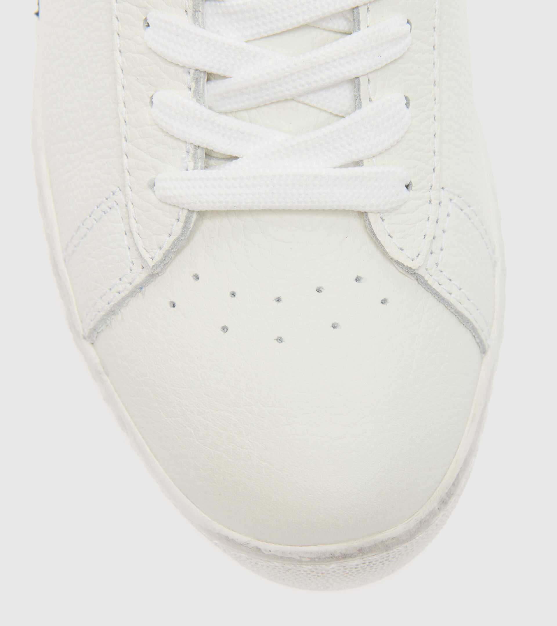 Scarpa sportiva - Unisex GAME L LOW WAXED BIANCO/BLU MAR CASPIO - Diadora