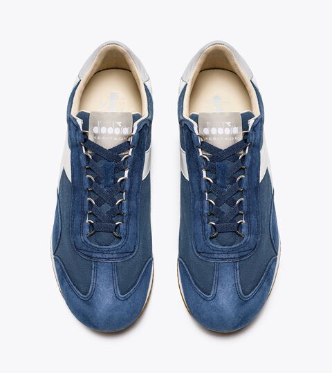 EQUIPE H CANVAS STONE WASH, BLUE STELLAR Heritage shoe - Unisex EQUIPE H CANVAS STONE WASH BLUE STELLAR - Diadora