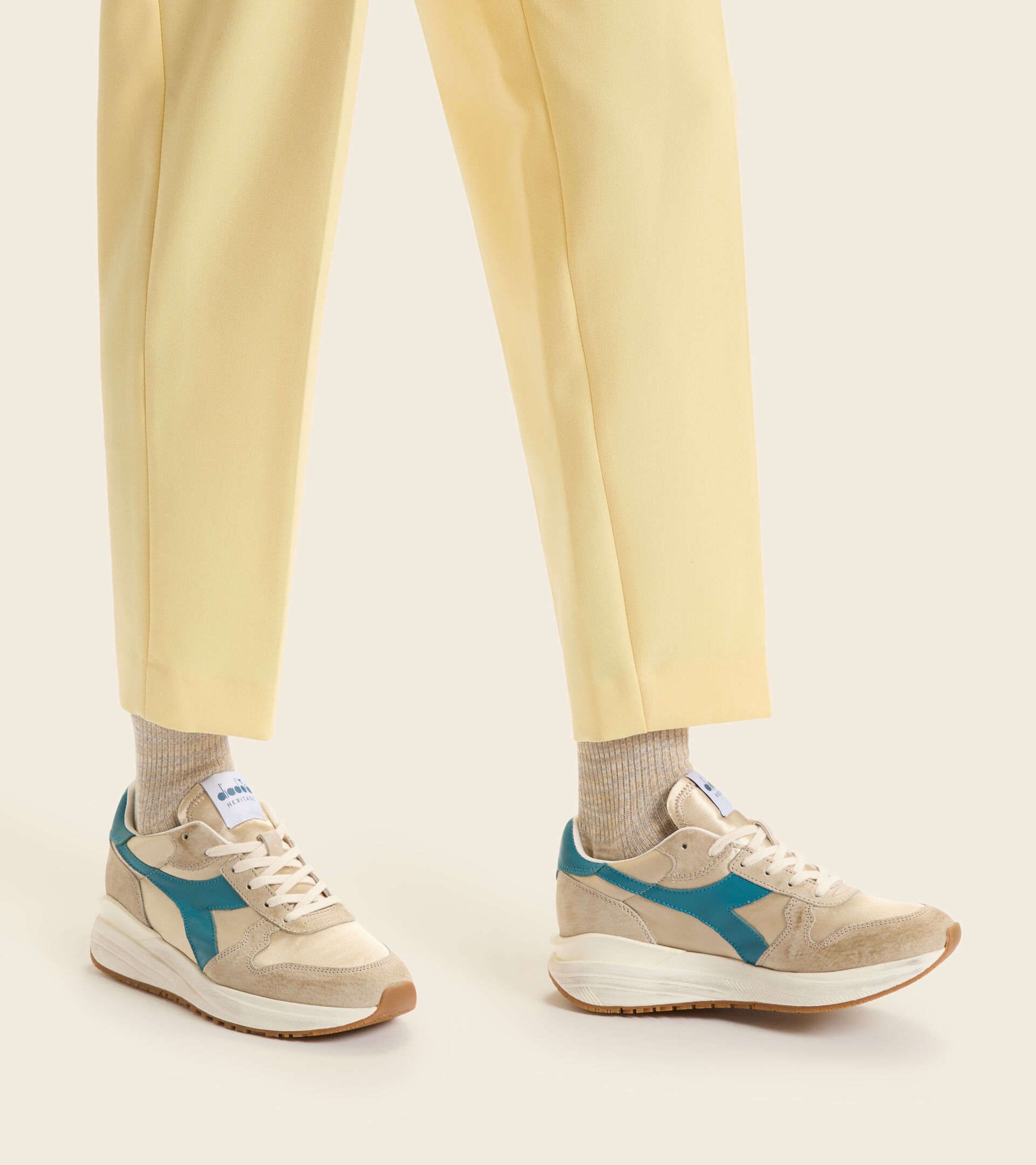 Heritage Shoe - Women VENUS SATIN BEIGE MOJAVE DESERT - Diadora