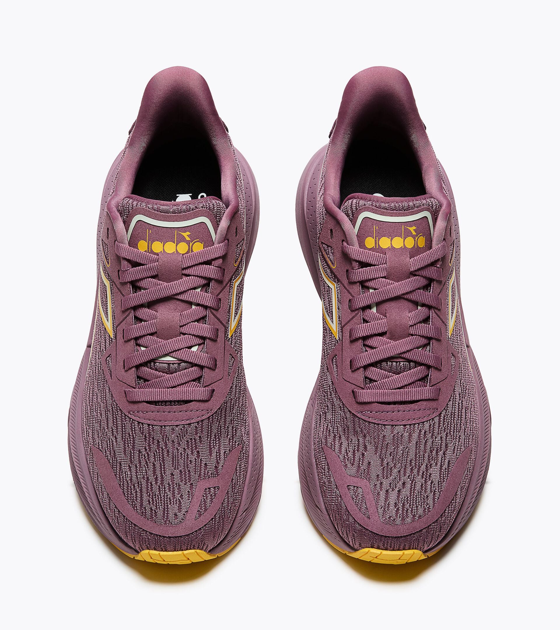 Running shoe - Comfort and stability - Women&rsquo;s NUCLEO 2 W WISTFUL MAUVE /DAFFODIL - Diadora