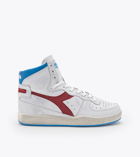 Heritage shoe - Gender Neutral MI BASKET USED WHITE/BONNIE BLUE - Diadora