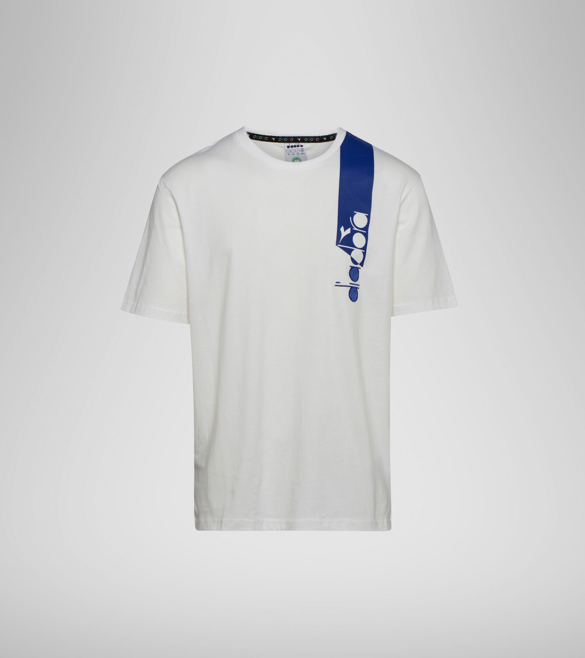 T-shirt - Unisexe T-SHIRT SS ICON BLANC LAIT - Diadora