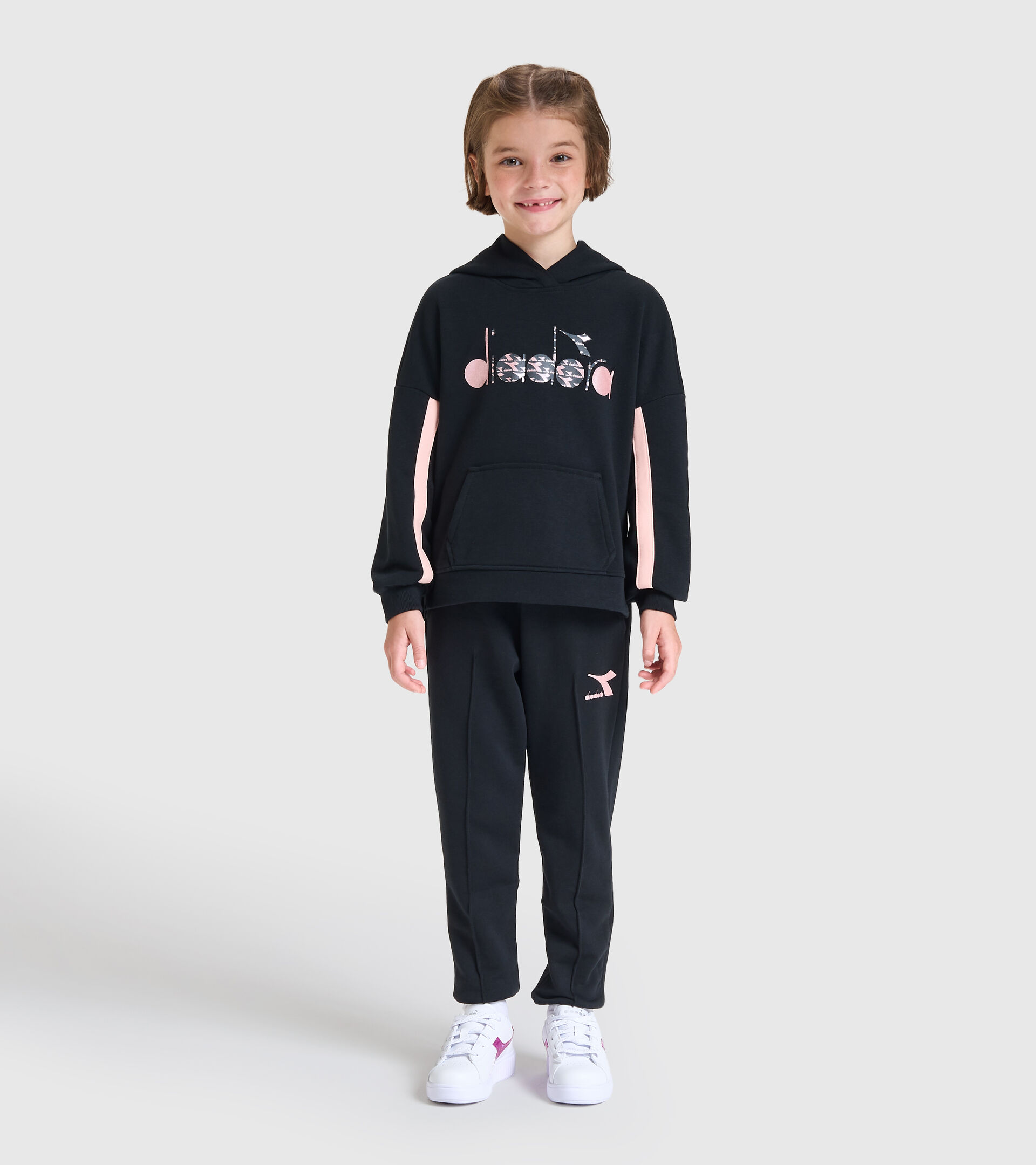 Tracksuit - Kids JG.HD TRACKSUIT TWINKLE BLACK - Diadora