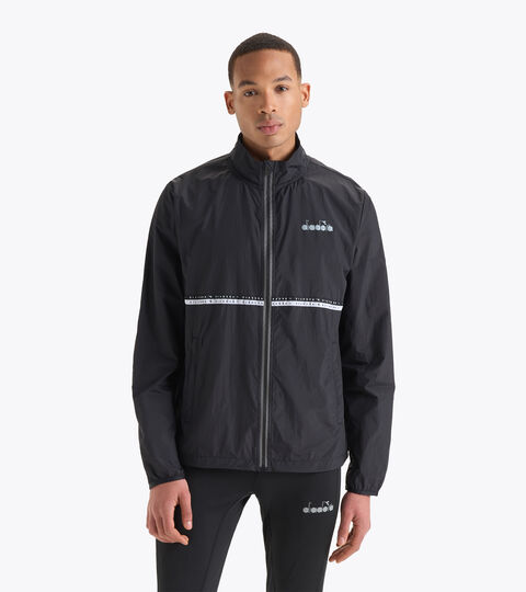Running wind jacket - Men PACKABLE WIND JACKET NEGRO - Diadora