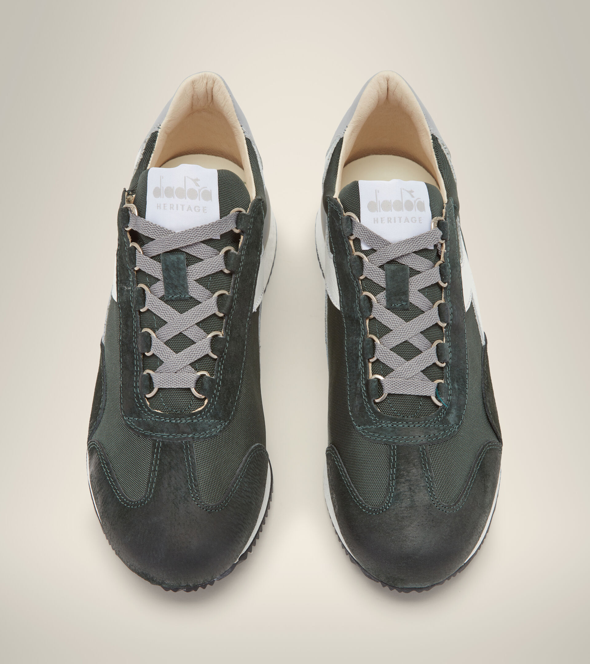 Heritage shoes - Unisex EQUIPE MAD NUBUCK SW GREEN RIFLE - Diadora