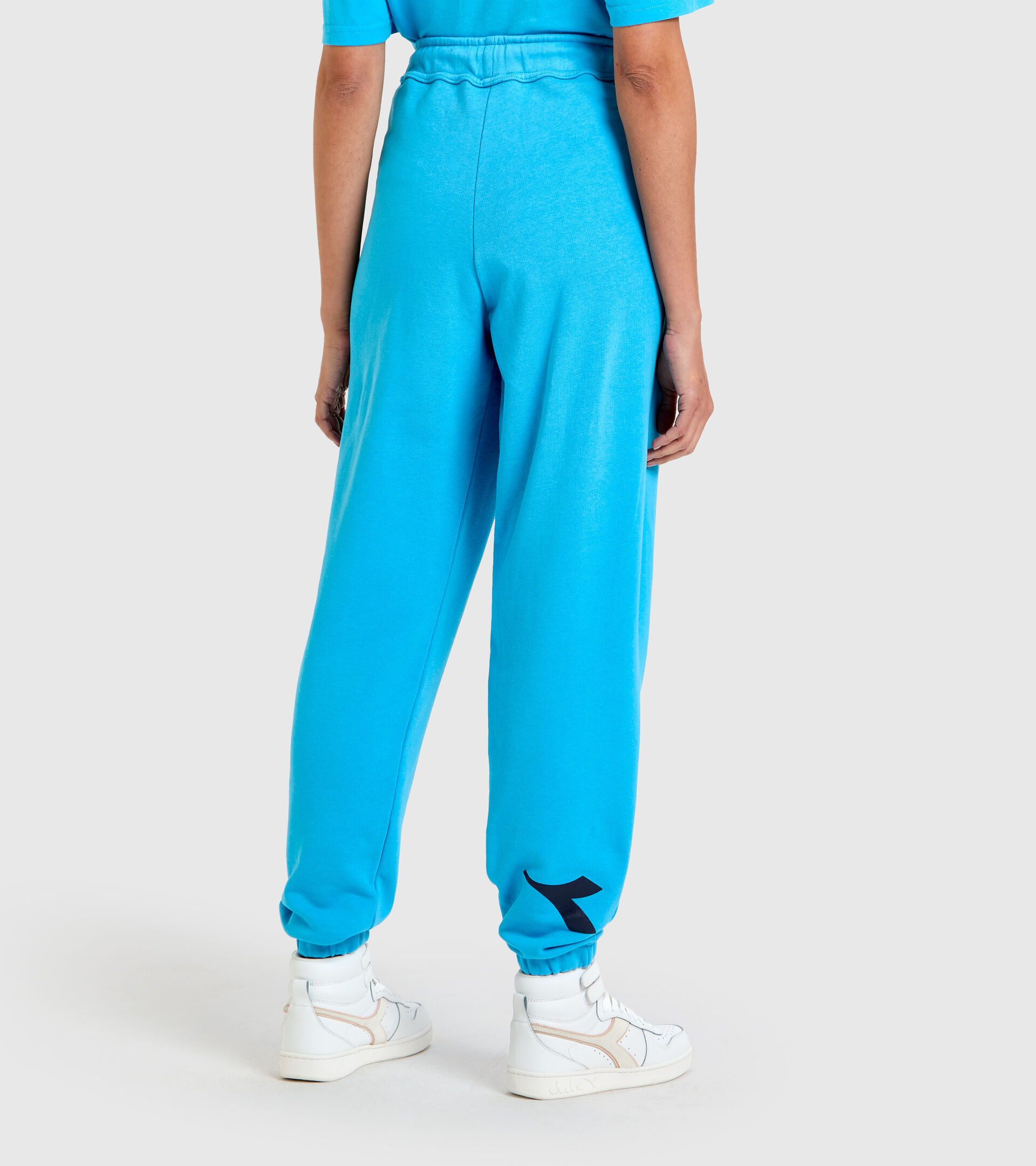 Organic cotton joggers - Unisex PANT MANIFESTO SKY BLUE INTENSE - Diadora