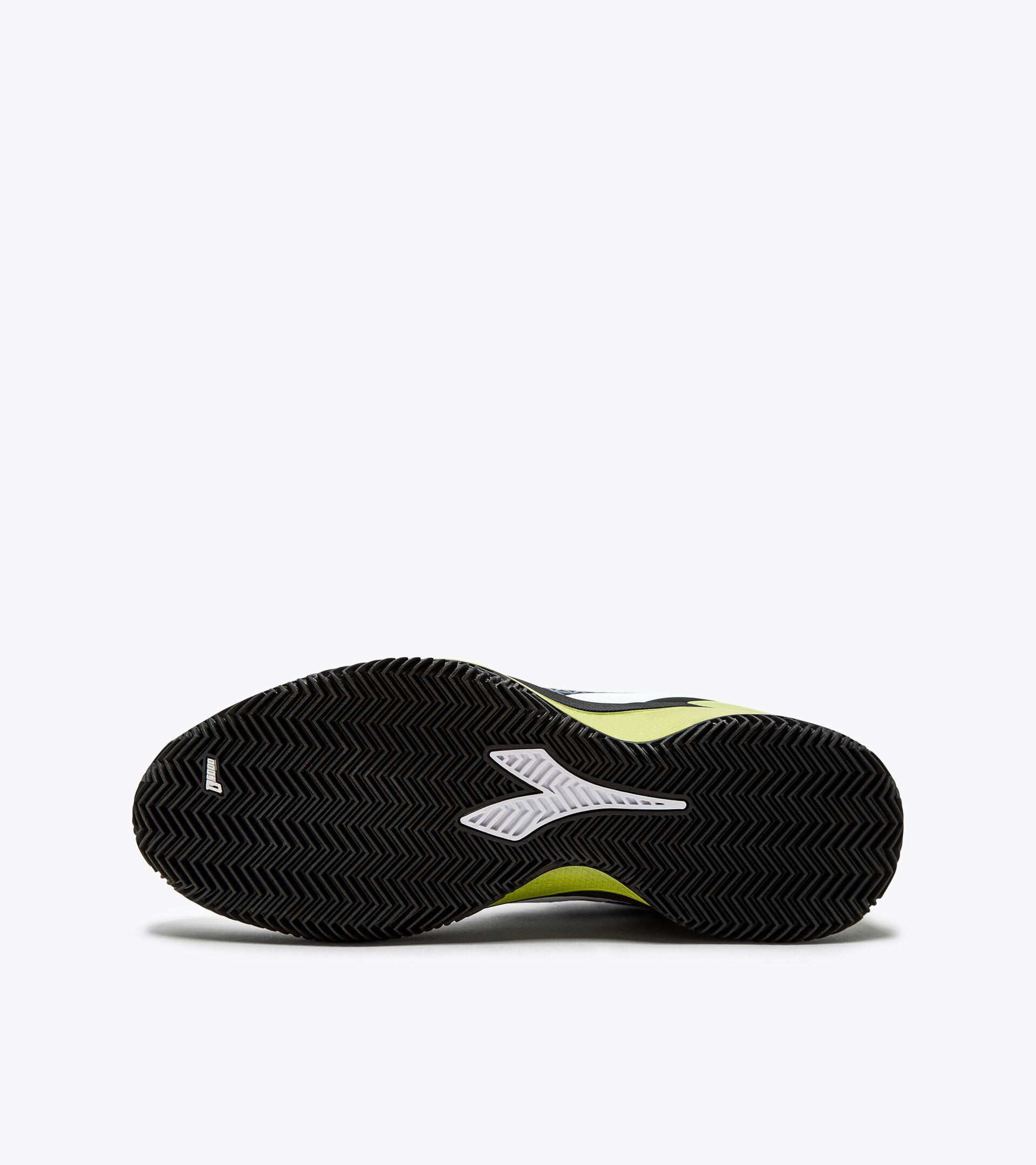 Tennis shoes for clay court - Men BLUSHIELD TORNEO 2 CLAY WHITE/DEJA VU BLUE/BLACK - Diadora