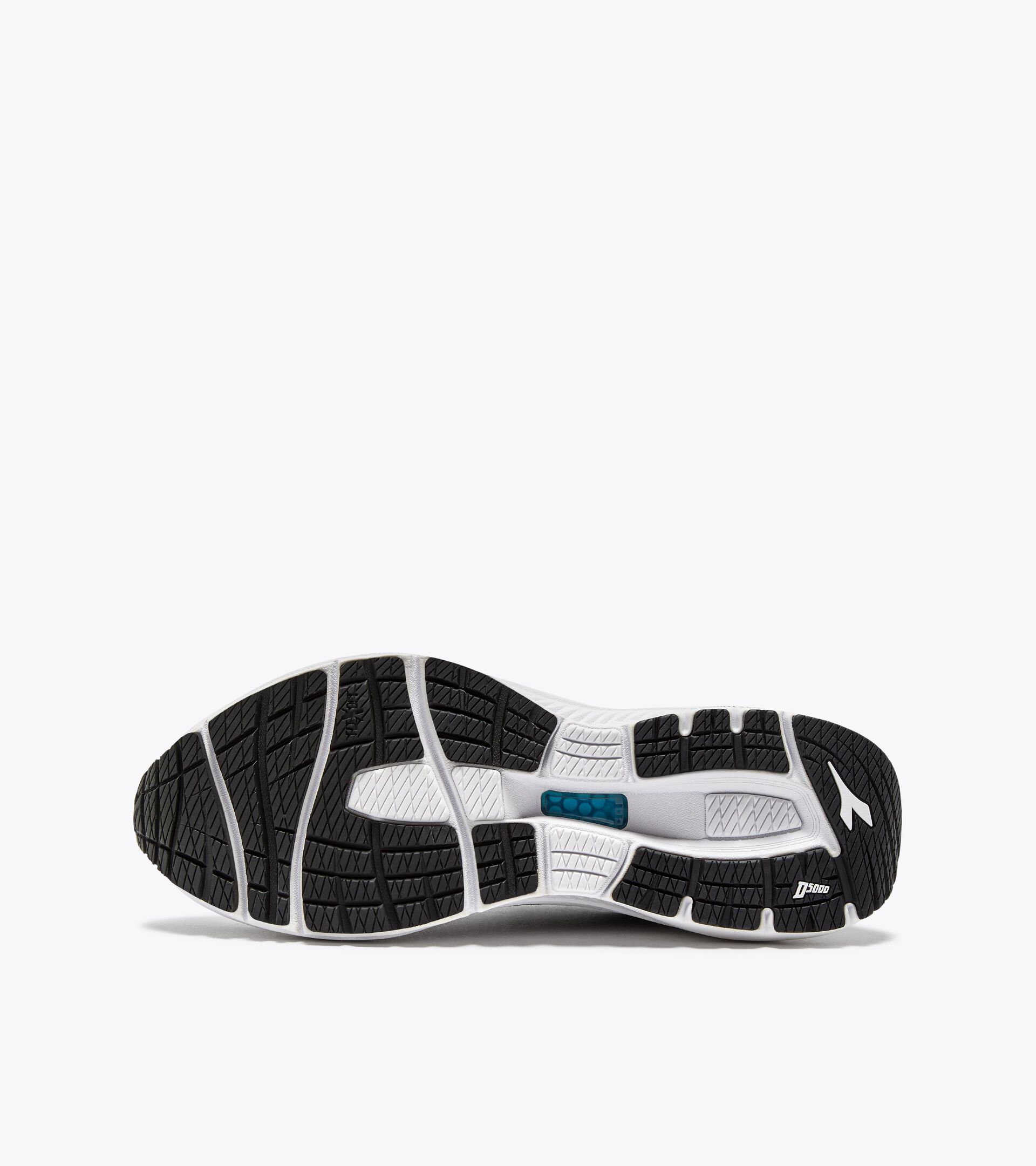 Zapatilla de running con detalles reflectantes - Amortiguación y protección - Mujer MYTHOS BLUSHIELD 10 VORTICE HIP W NEGRO/BLANCO (C7406) - Diadora
