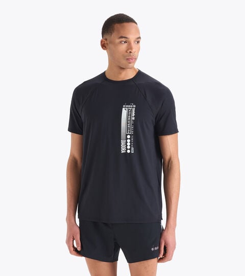T-shirt de running - Homme
 SUPER LIGHT SS T-SHIRT BE ONE NOIR - Diadora
