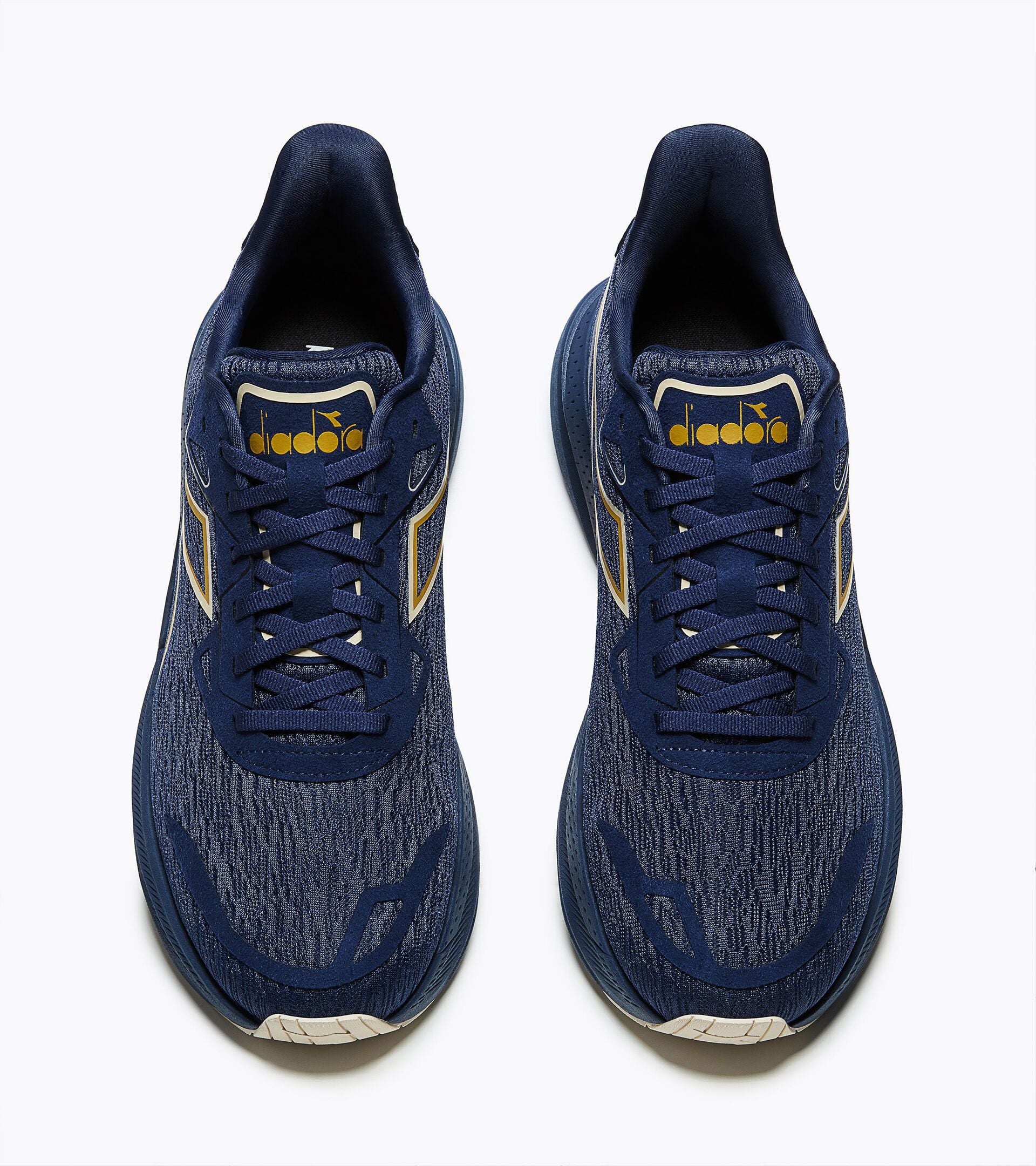 Running shoe - Comfort and stability - Men's NUCLEO 2 PAGEANT BLUE /ALMOND MILK - Diadora