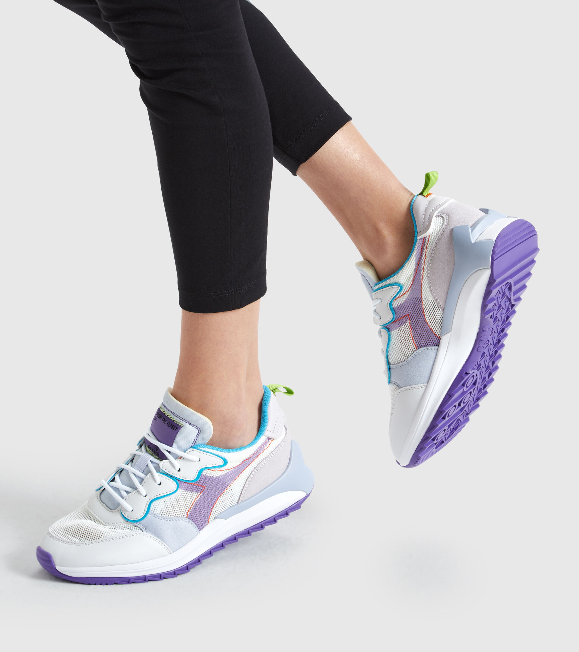 Sports shoes - Women JOLLY MESH WN HALOGEN BLUE/ENGLISH LAVENDER/ - Diadora