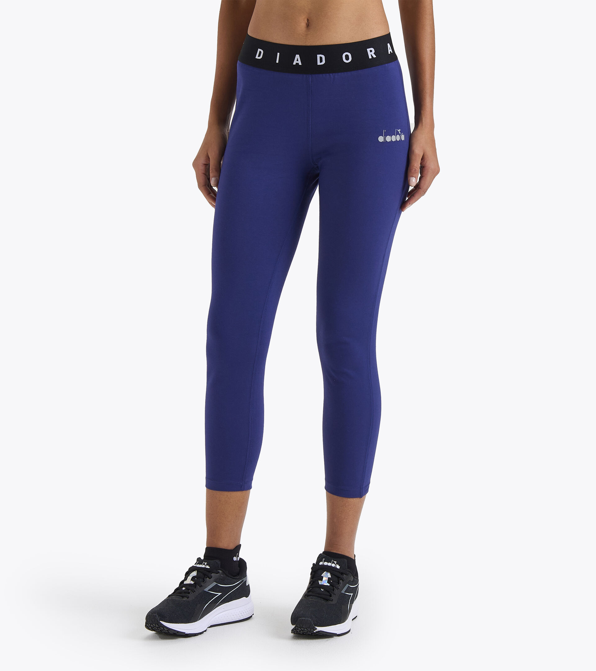 Leggings de running - Femme L. 7/8 STC LEGGINGS BE ONE BLEUS - Diadora